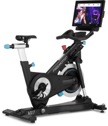 FreeMotion FMEX84821 CoachBike Indoor Cycling Bike - Commercial Grade Exercise Bike for Home & Gym Use - Perfect for Cardio Workouts & Spin Classes