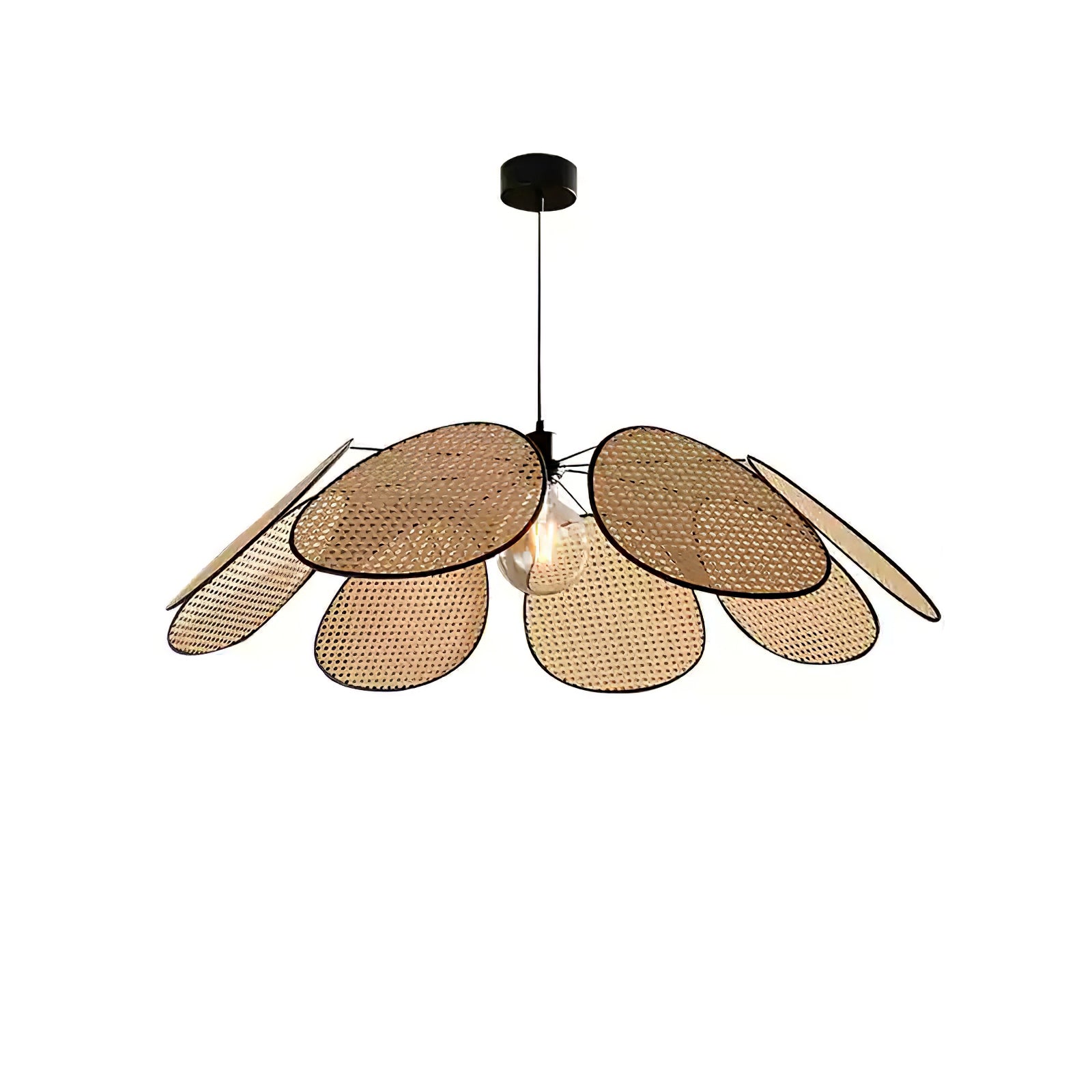Blossom Petal Pendant Lamp - Elegant Floral Ceiling Light for Living Room, Bedroom & Dining Room Decor - Perfect for Boho, Modern & Farmhouse Interior Design Styles