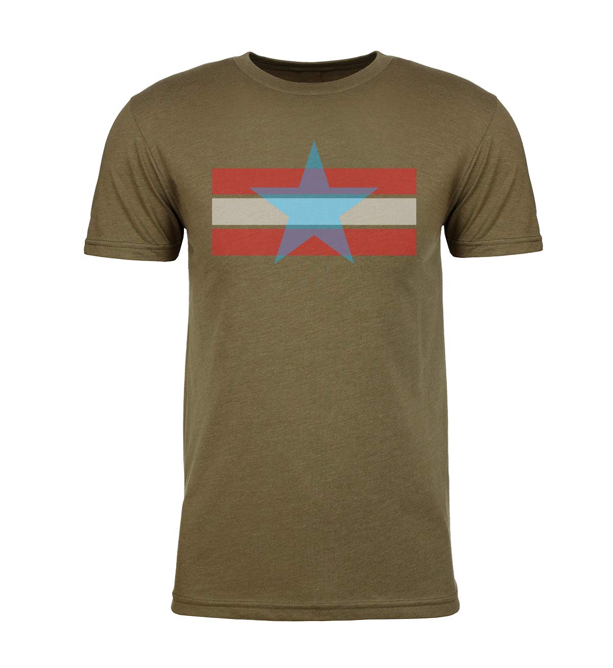 Men's Patriotic Stars and Stripes 4th of July Graphic T-Shirt - American Flag Independence Day Tee for BBQ, Fireworks & Summer Celebrations