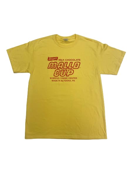 Boyer Candy Company Vintage Mallo Cup T-Shirt for Adults - Large Size | Retro Candy Lover Gift & Casual Wear