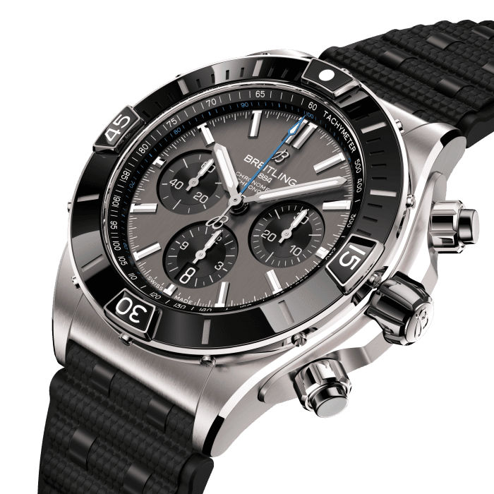 Breitling Chronomat Chronograph Titanium & Ceramic Men's Luxury Watch - Swiss Made Automatic Timepiece for Business, Travel & Special Occasions