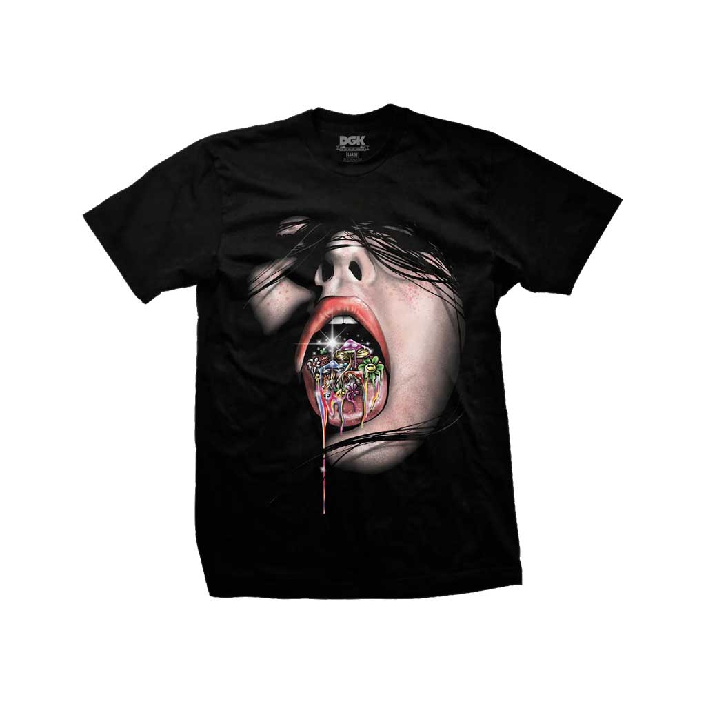 DGK Magic Tee - Premium Black Graphic T-Shirt for Men | Streetwear Fashion | Casual Wear & Skate Style