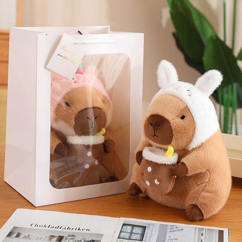 CuddlyCapy: Soft & Adorable Capybara Plush Toy - Perfect for Gifts, Cuddling & Home Decor