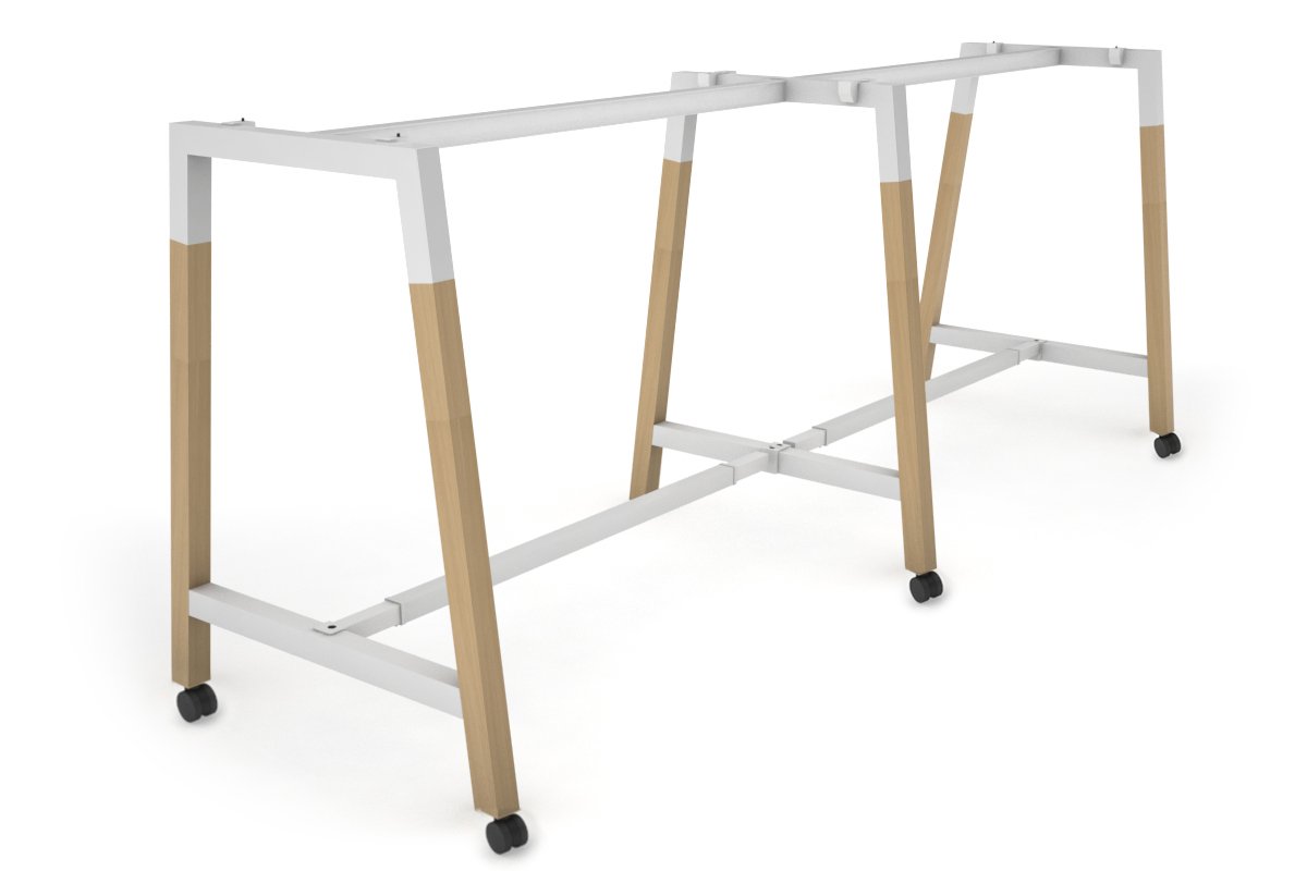 white cross beam