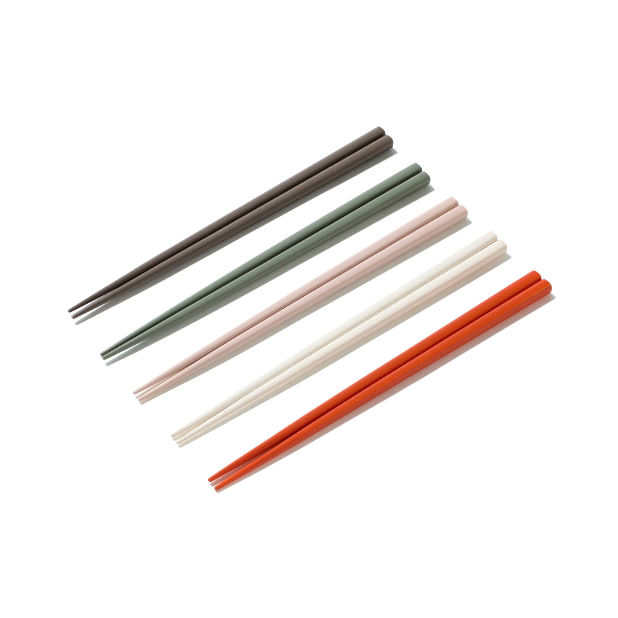 Premium Natural Wood Chopsticks Set of 5 - Traditional Asian Dining Utensils for Sushi, Noodles & Home Cooking