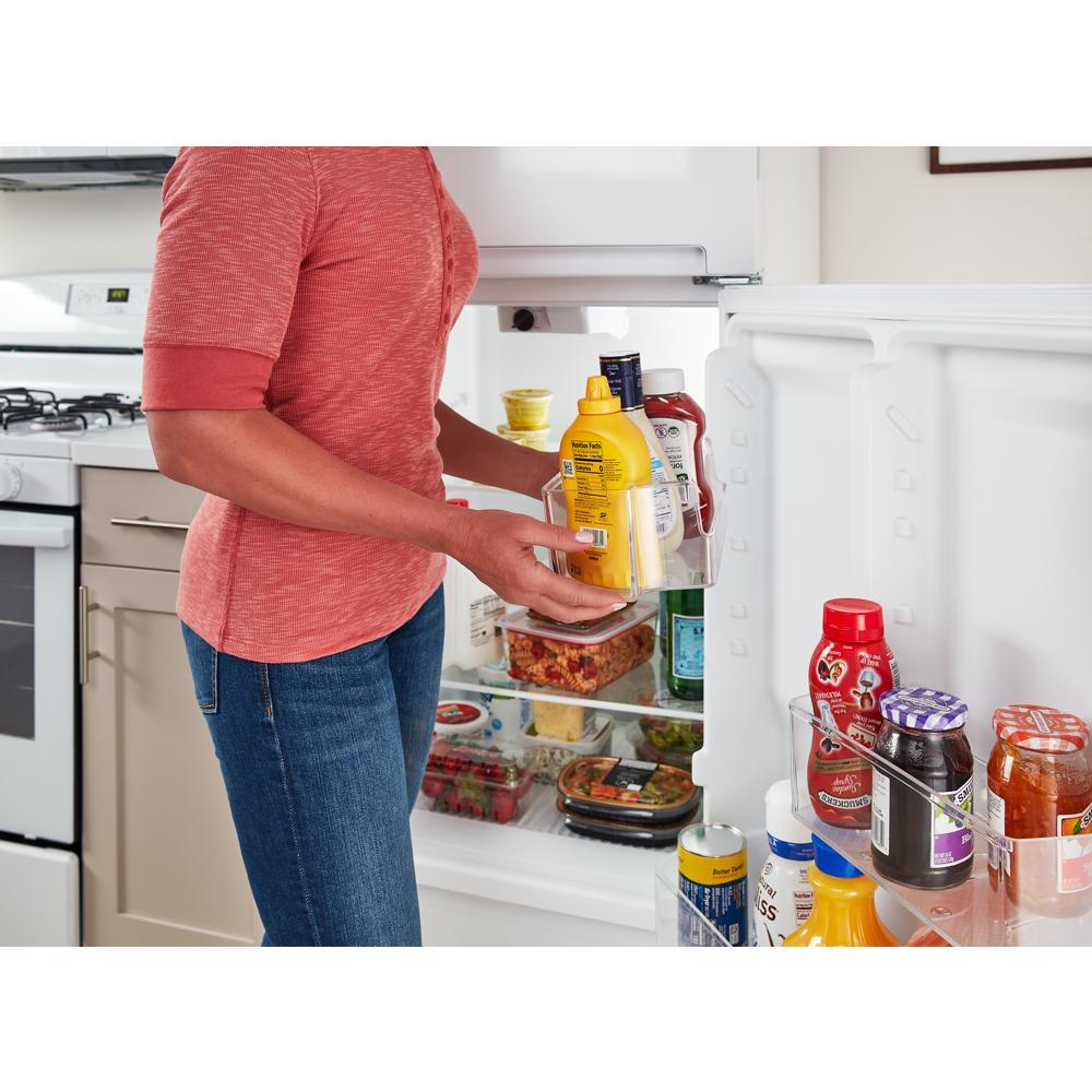 Amana ARTX3028PW 16.4 Cu. Ft. Top Freezer Refrigerator - Energy Efficient, Spacious Design for Home, Apartment & Kitchen Storage