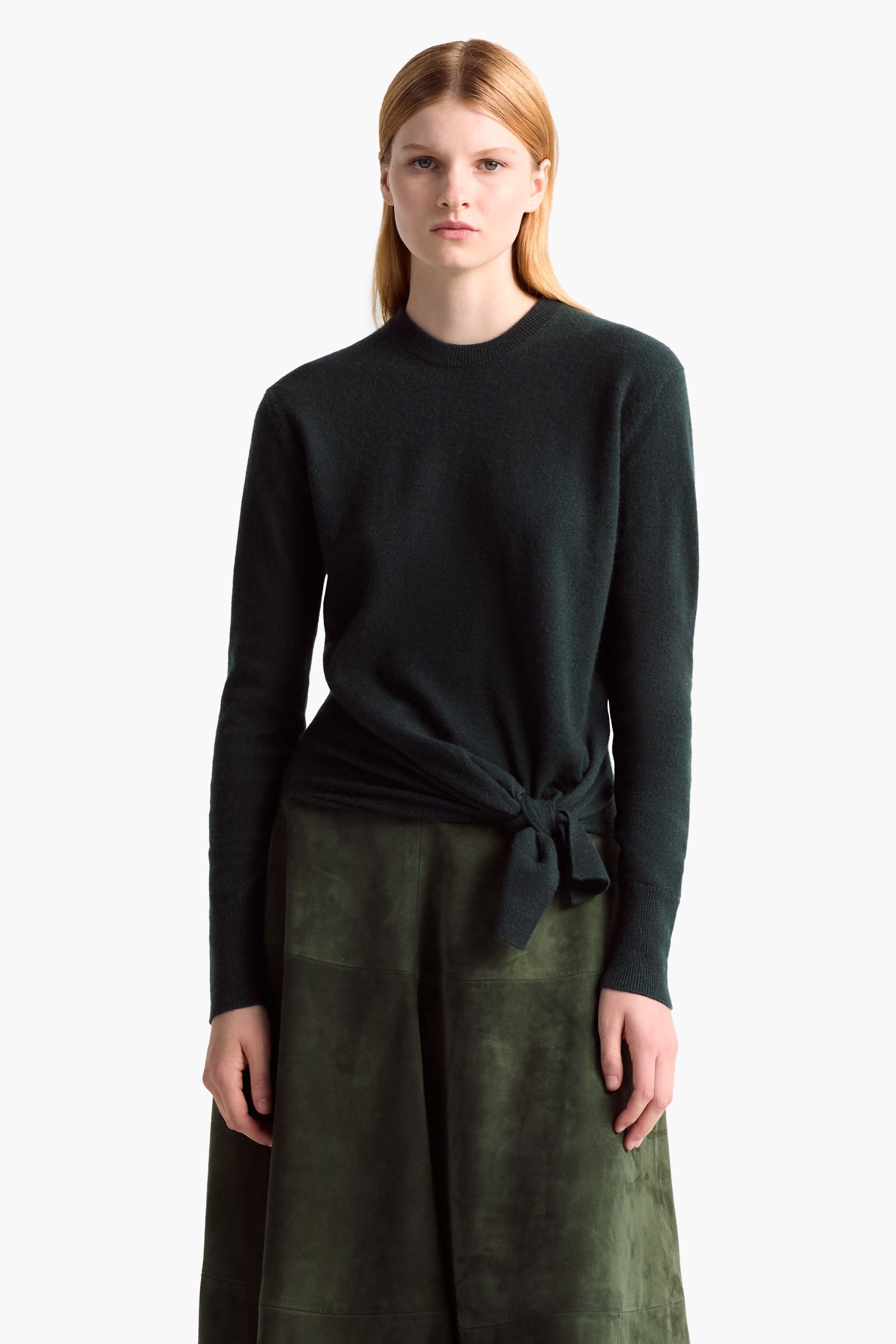 Stylish Nalini Sweater with Monstera Leaf Design - Perfect for Casual Outfits & Fall Fashion