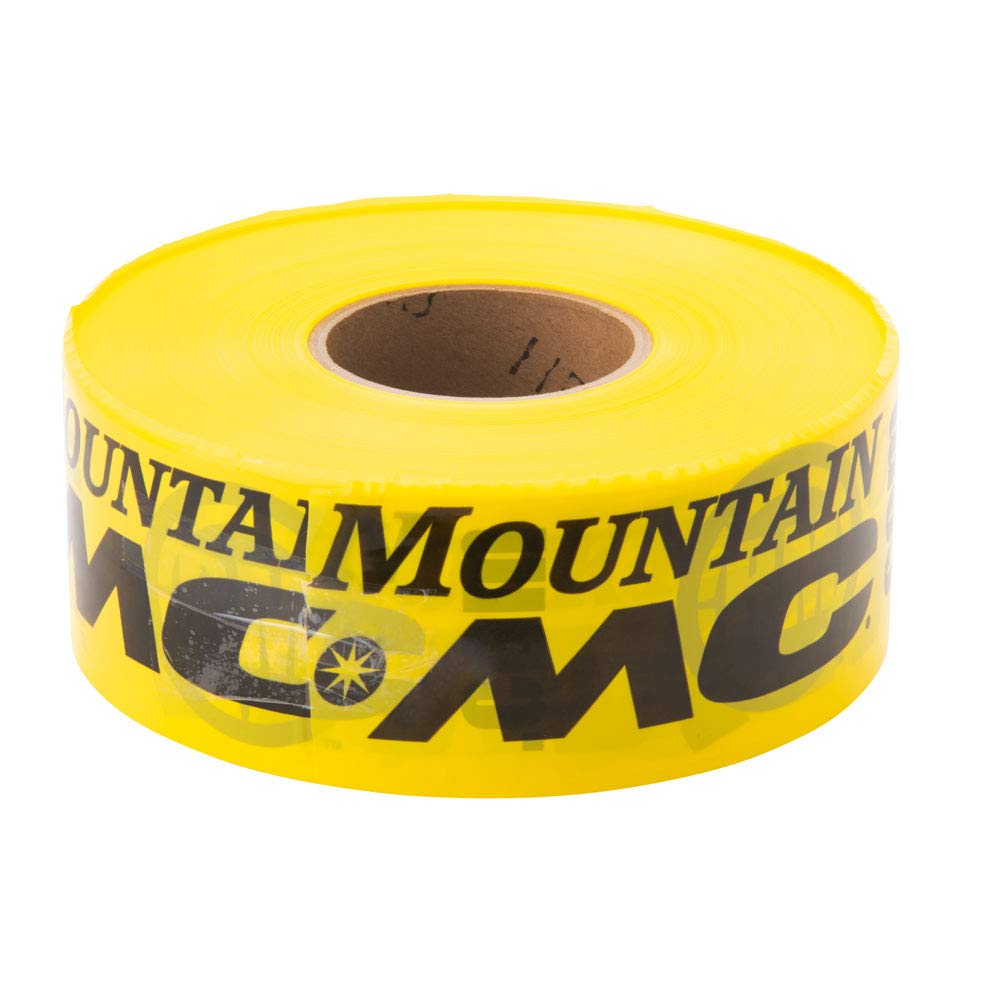 Bright Yellow Course Marker Tape - 1000 FT High-Visibility Sports Field & Construction Marking Tape for Outdoor Events, Track Lines, and Hazard Warnings