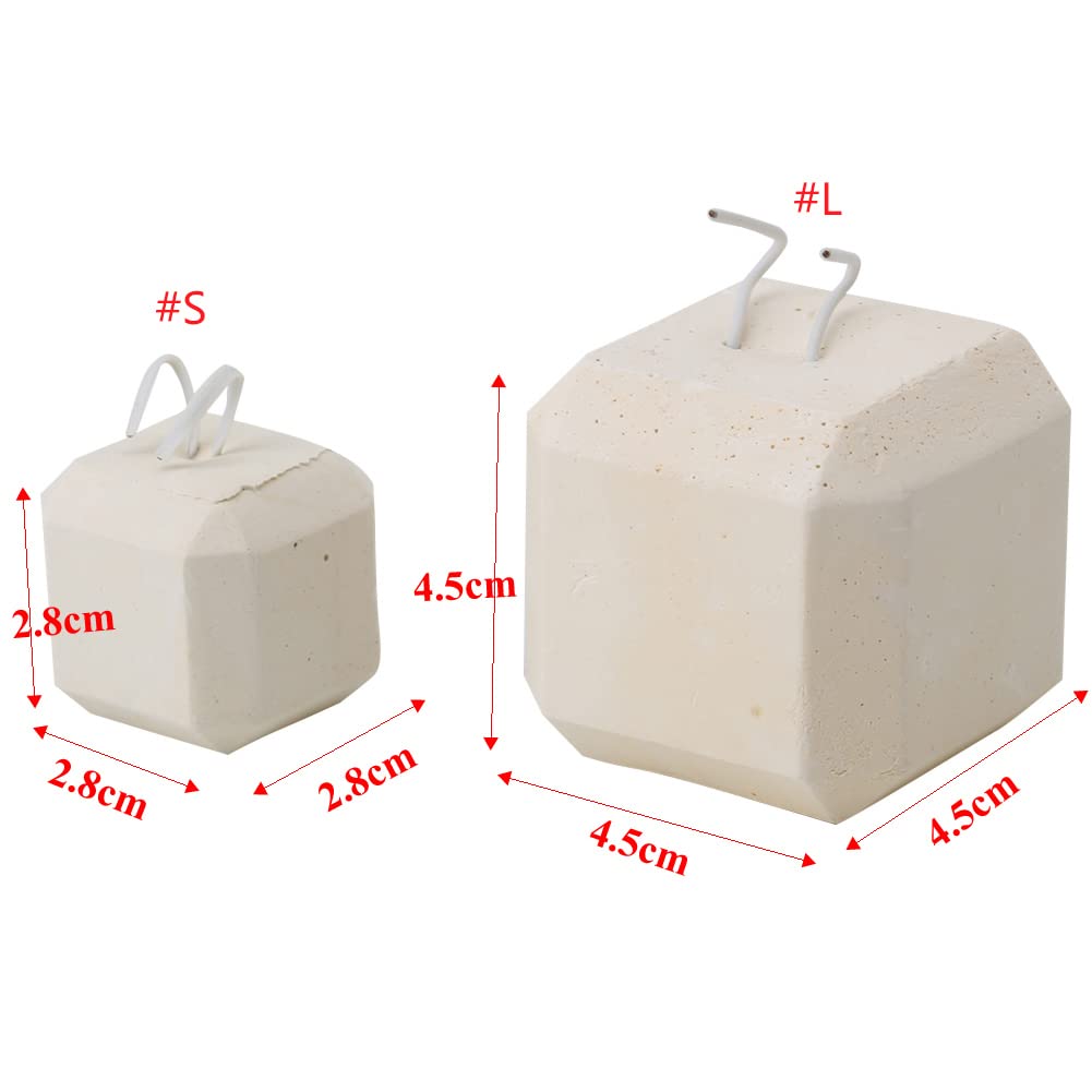 Natural Wooden Hamster Chew Toy for Teeth Grinding - Safe Small Animal Chewing Stone with Wire - Perfect for Chinchillas, Gerbils & Rodents - Cage Accessory for Dental Health & Stress Relief