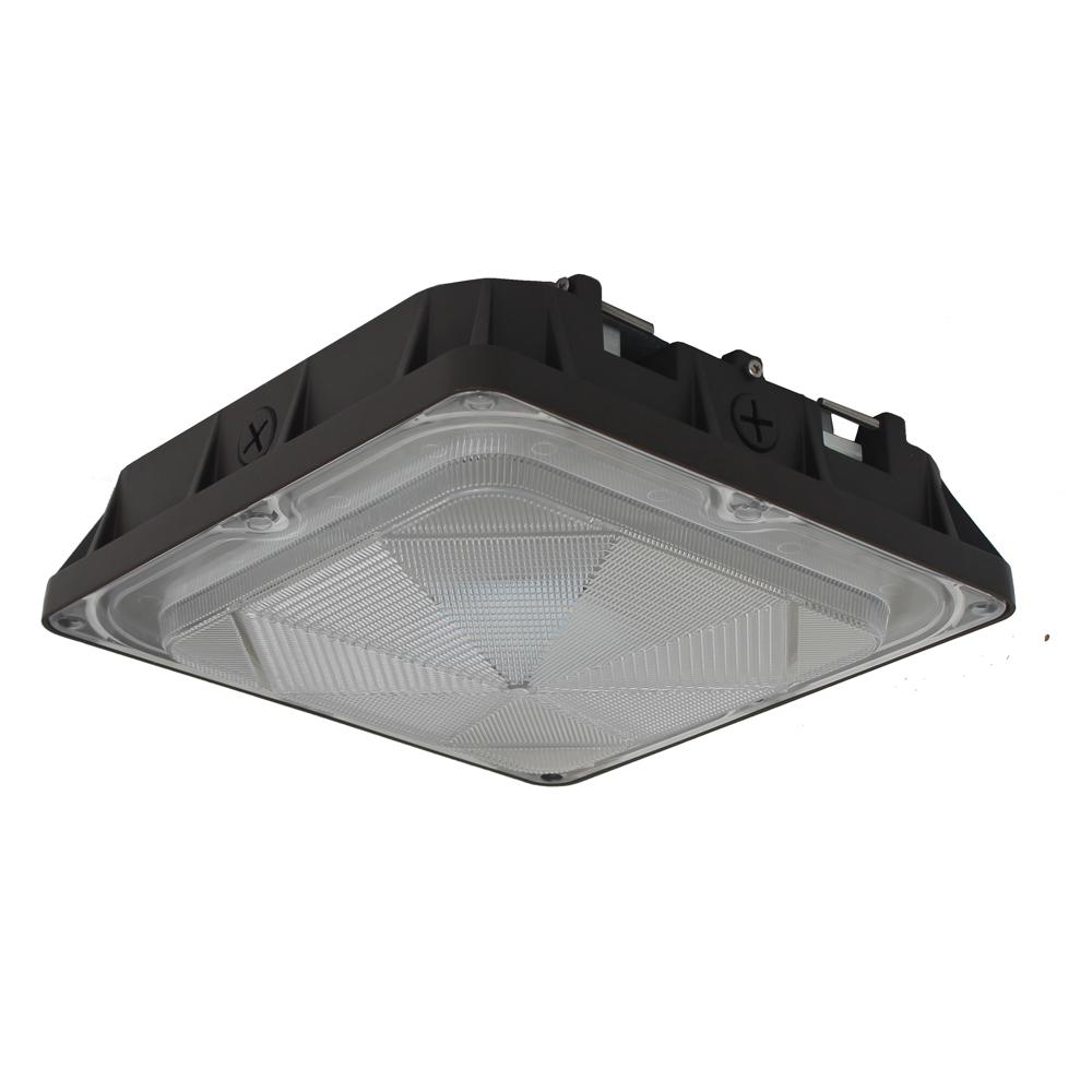Howard Lighting LED Canopy Light 44W - 4948 Lumens, 5000K Daylight White, 120-277V, 100W Equivalent - Perfect for Warehouses, Garages, and Outdoor Commercial Spaces