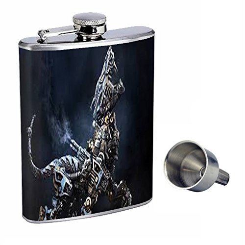 Premium 8oz Stainless Steel Whiskey Flask with Free Funnel - Leakproof & Stylish Metal Liquor Container for Bourbon, Scotch, Vodka - Perfect for Outdoor Adventures, Camping, Gifts & Travel Accessories