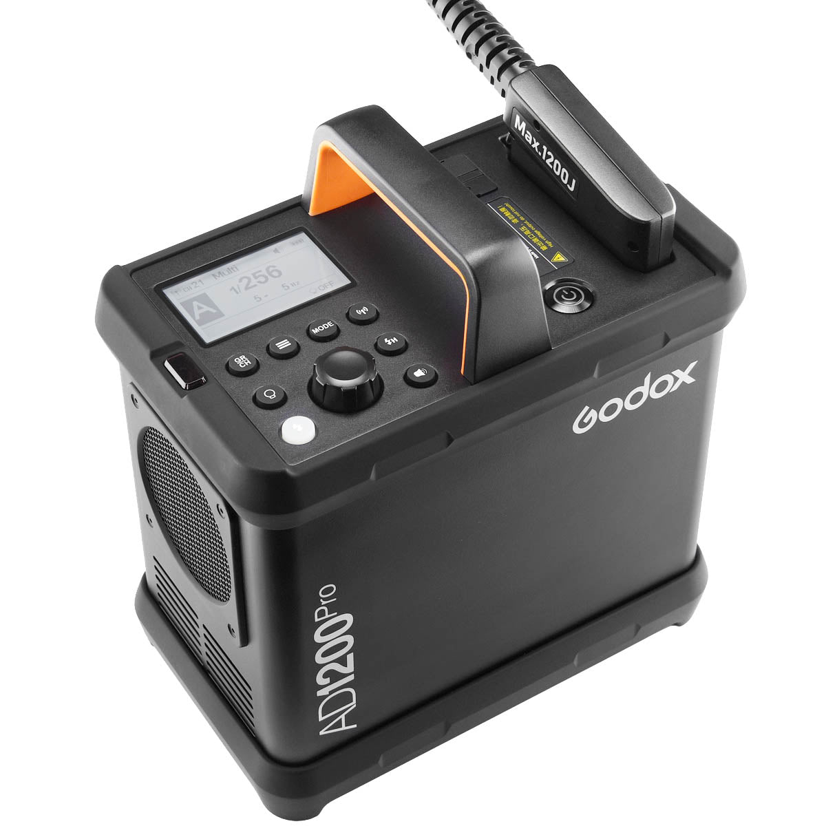 AD1200Pro 1200Ws Portable Battery Power Flash Head and Pack - Professional Photography Lighting Kit for Studio, Outdoor & On-Location Shoots