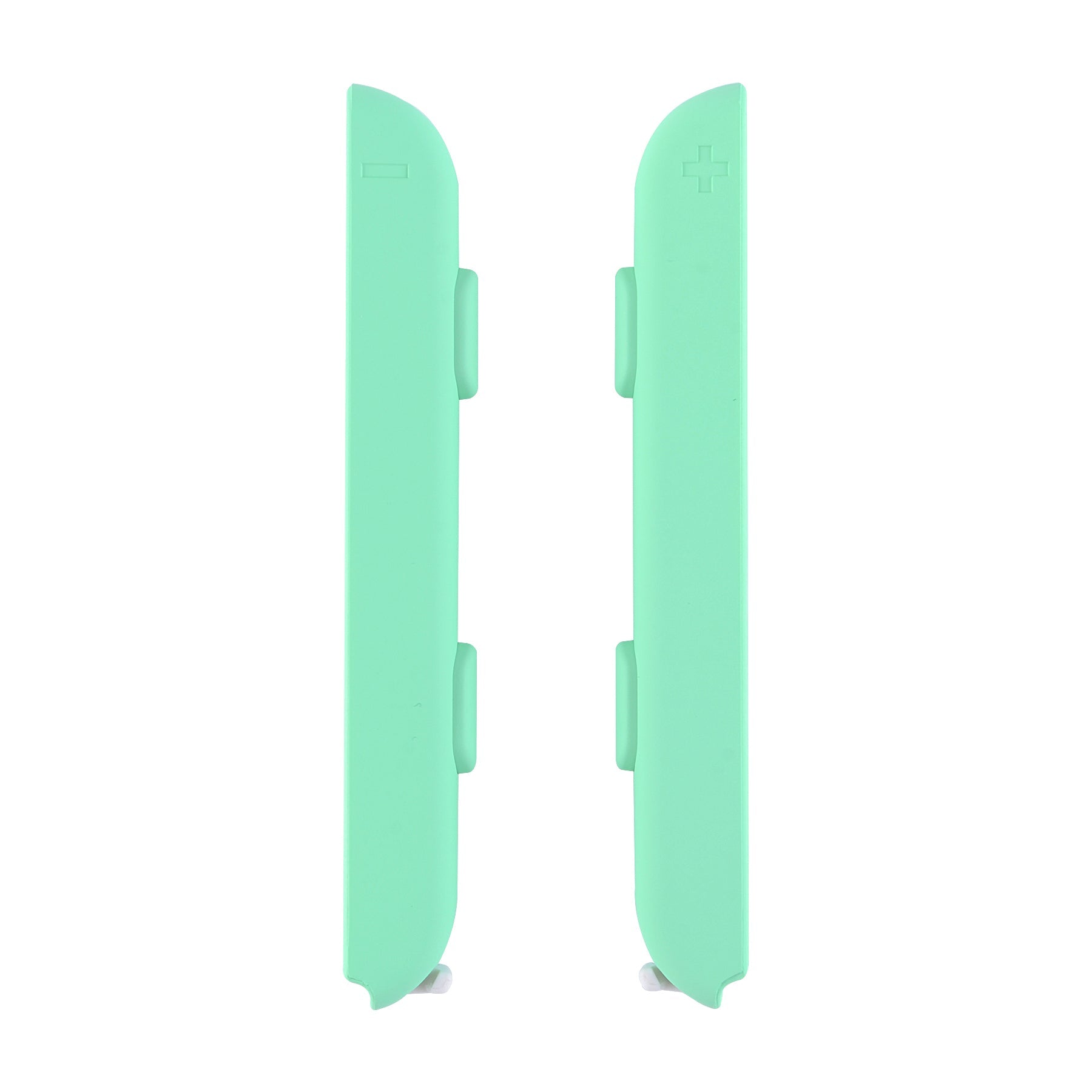 eXtremeRate 2 Pack Mint Green Custom Replacement Shell for Nintendo Switch Joy-Con Straps - Perfect for Gaming Accessories & DIY Controller Mods