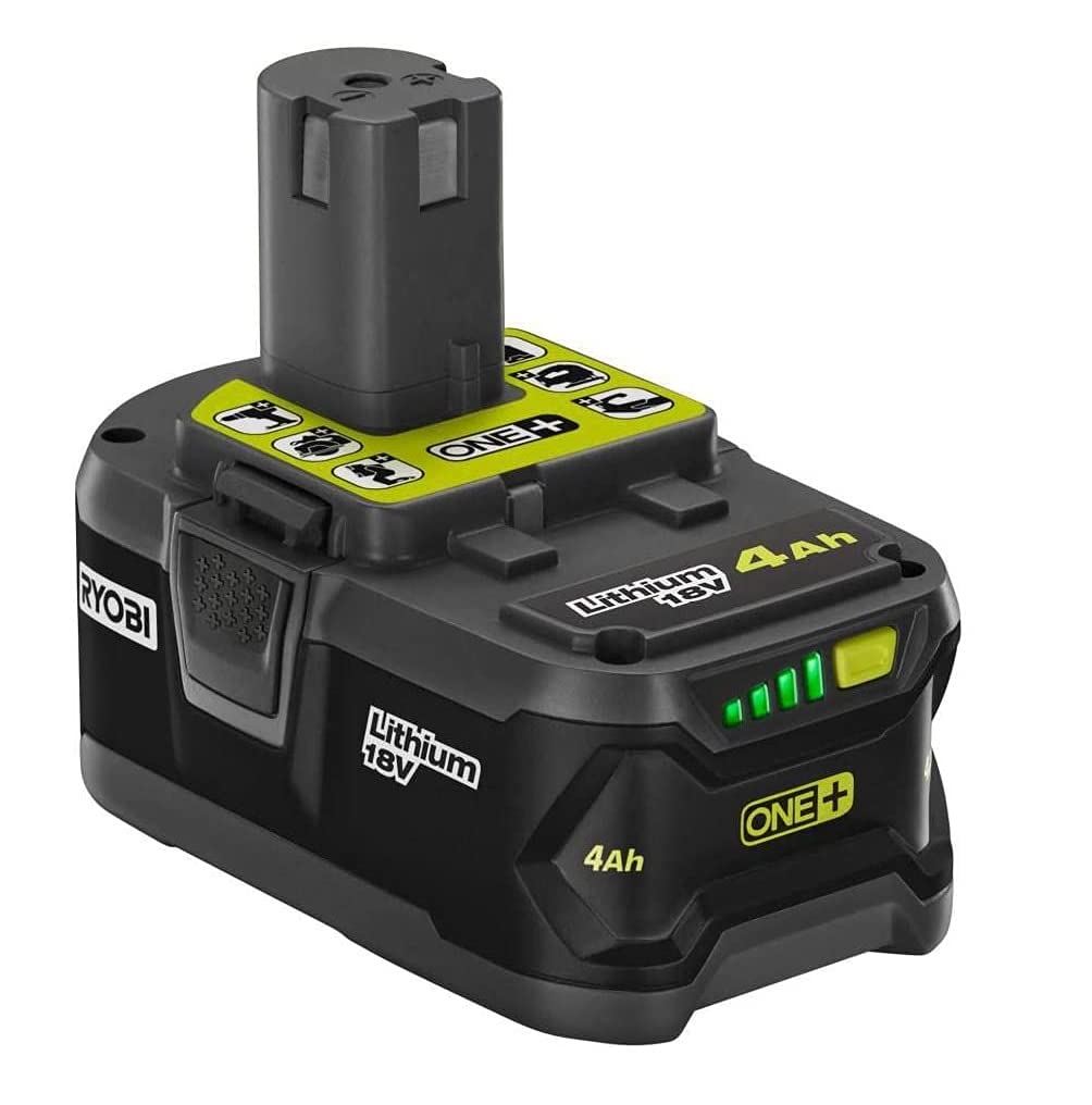 RYOBI 18V Cordless Circular Saw Kit with 4Ah Battery & Charger - 5-1/2 Inch Blade, Lightweight & Powerful for DIY Projects, Woodworking, and Home Renovations (Tool Only, No Retail Packaging)