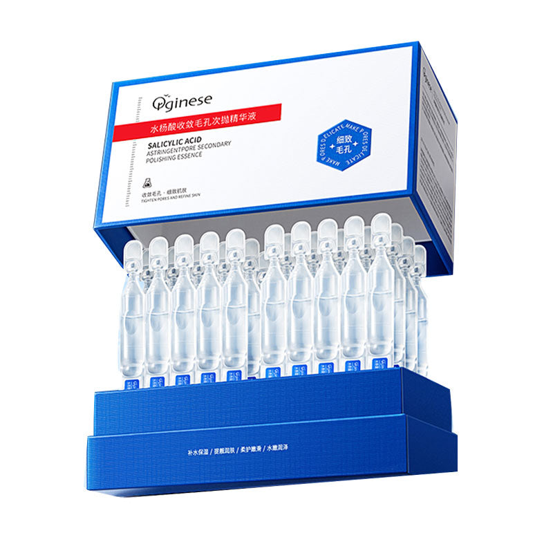 Orginese Salicylic Acid Pore Minimizing Ampoules - Deep Cleansing & Oil Control for Acne-Prone Skin | Perfect for Daily Skincare Routine & Blemish Treatment