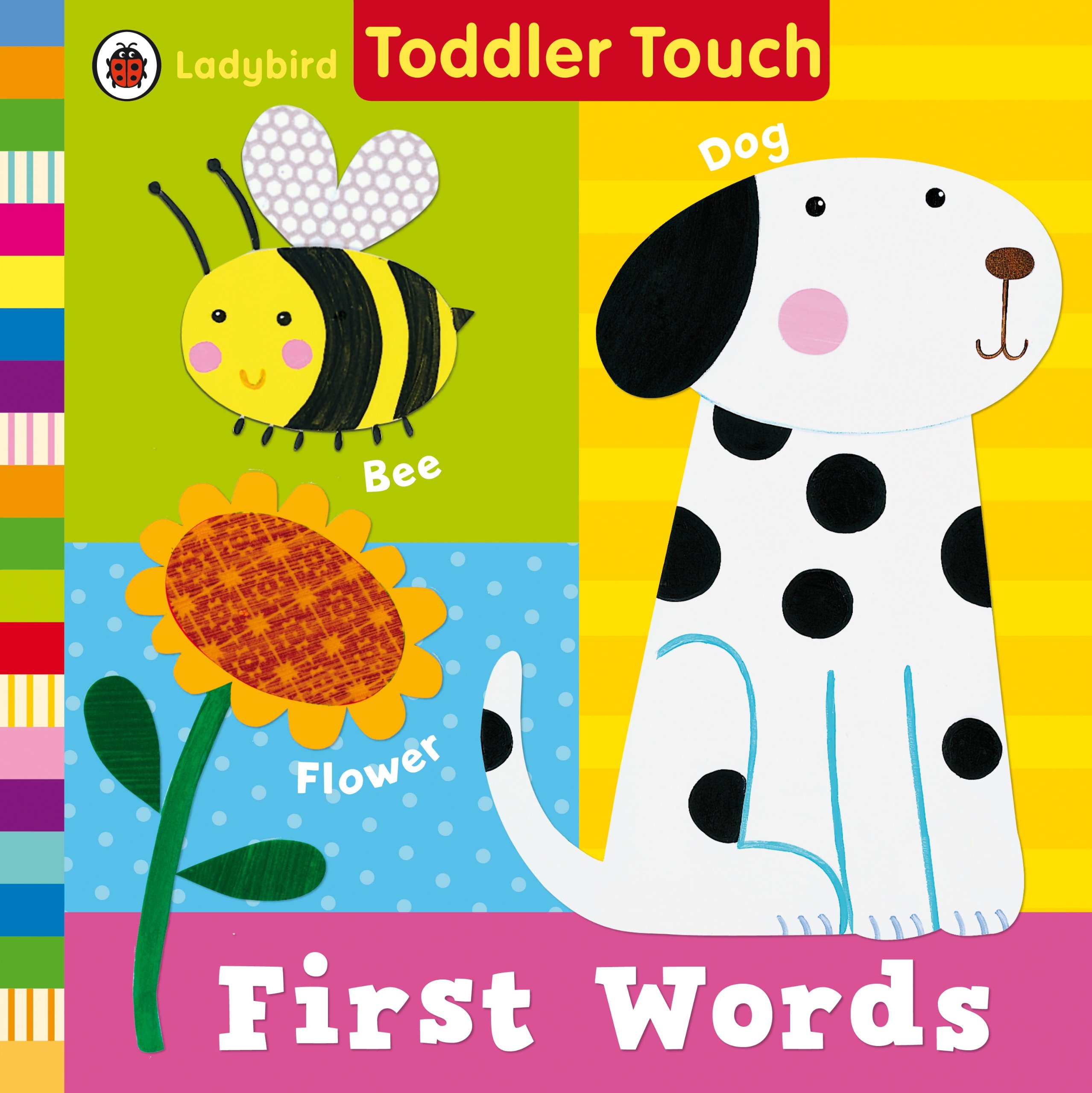 Ladybird Toddler Touch: First Words - Interactive Learning Book for Babies & Kids | Early Vocabulary Development | Perfect for Home & Preschool Education