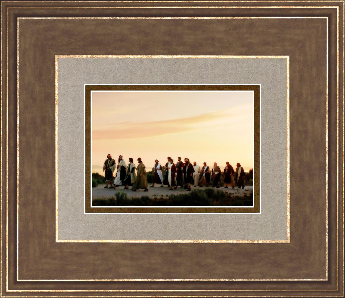 Follow Him - Christian Bible Verse Wall Art for Home & Church Decor - Perfect for Living Room, Bedroom, and Sunday School Inspirational Decorations