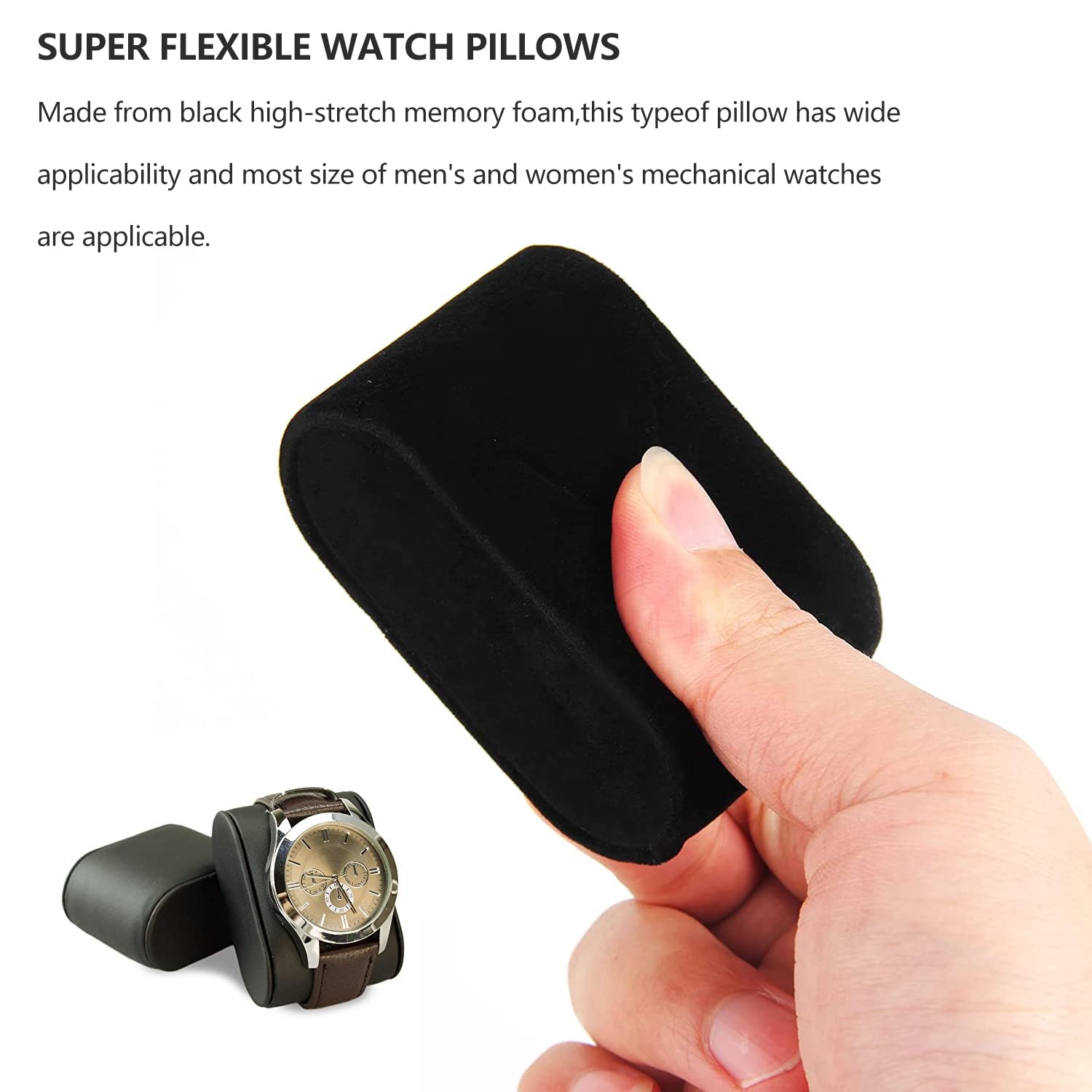 Premium Automatic Watch Winder with Ultra-Quiet Japanese Motor - Adjustable Watch Pillow for Men & Women | Perfect for Travel, Storage & Display of Luxury Watches