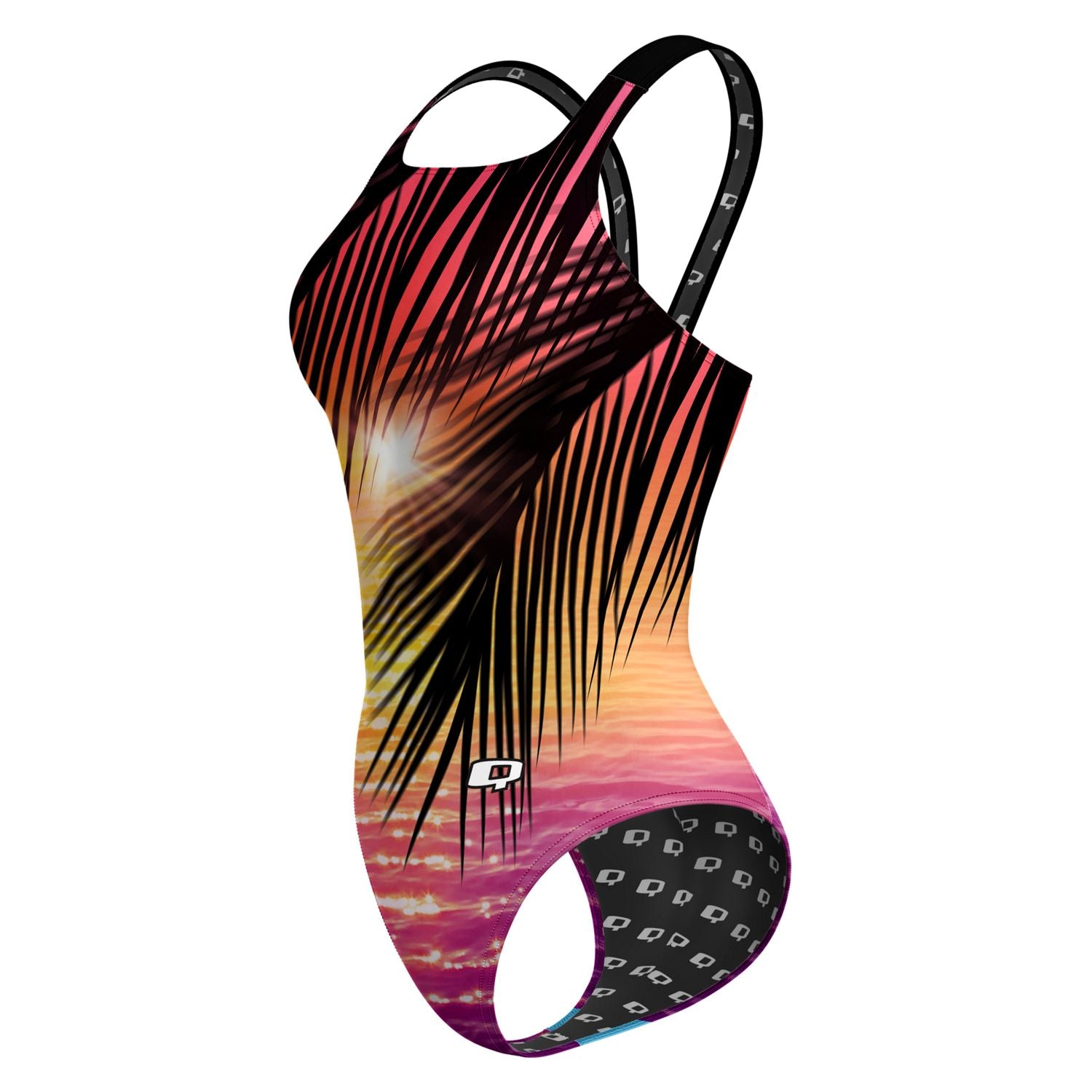 Shade Me Classic Strap Swimsuit - Women's One Piece Bathing Suit for Beach & Pool | Comfortable Swimwear for Summer Vacation & Water Activities