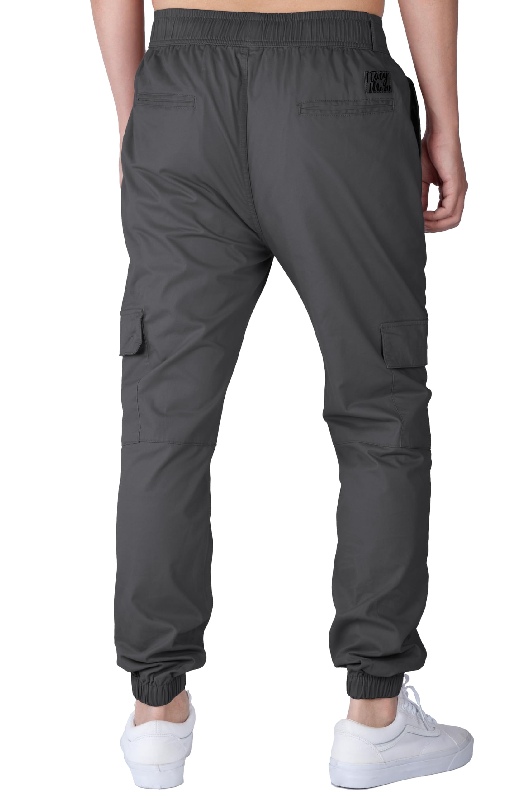 ITALYMORN Men's Slim Fit Cargo Jogger Pants with Deep Pockets - Comfortable Casual Workout & Hiking Pants for Everyday Wear | Gym, Travel & Outdoor Activities