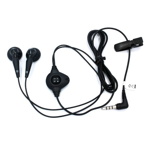 Original BlackBerry OEM 3.5mm Stereo Headset with Mic - Hands-Free Wired Earphones for Nokia Lumia 820/710/521 - Perfect for Calls, Music & Gaming on the Go