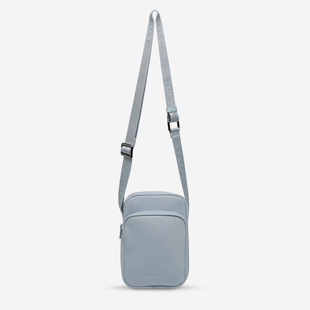 Eco-Friendly Winnie Recycled Tote Bag - Soft Blue Color | Sustainable Shopping, Beach & Grocery Use