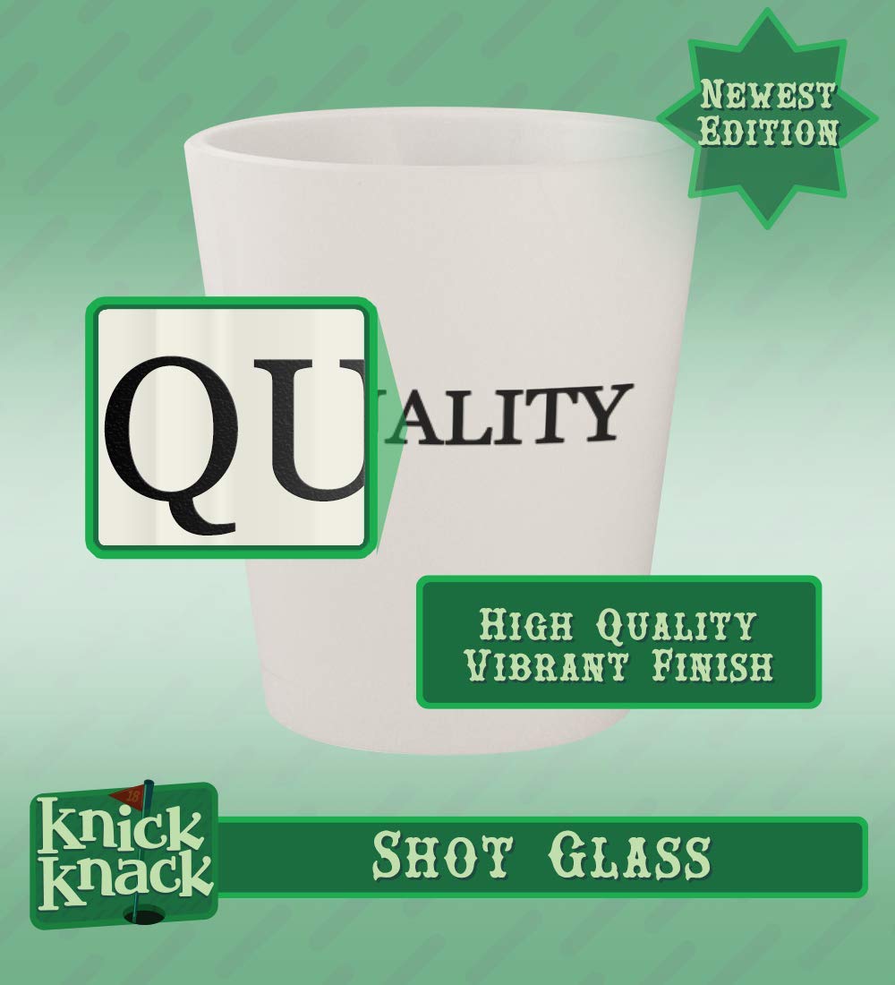 1.5oz Ceramic White Shot Glass - Perfect for Coffee, Espresso & Liquor - Durable & Stylish Barware for Home & Parties