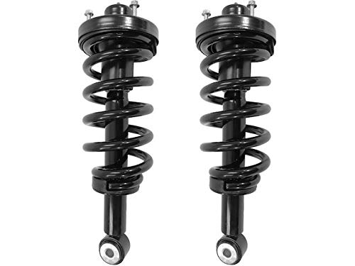 Ford Expedition EL Rear Air to Coil Spring Conversion Kit (2007-2017) - 2 Piece Set - Heavy Duty Suspension Upgrade for Improved Towing & Off-Road Performance
