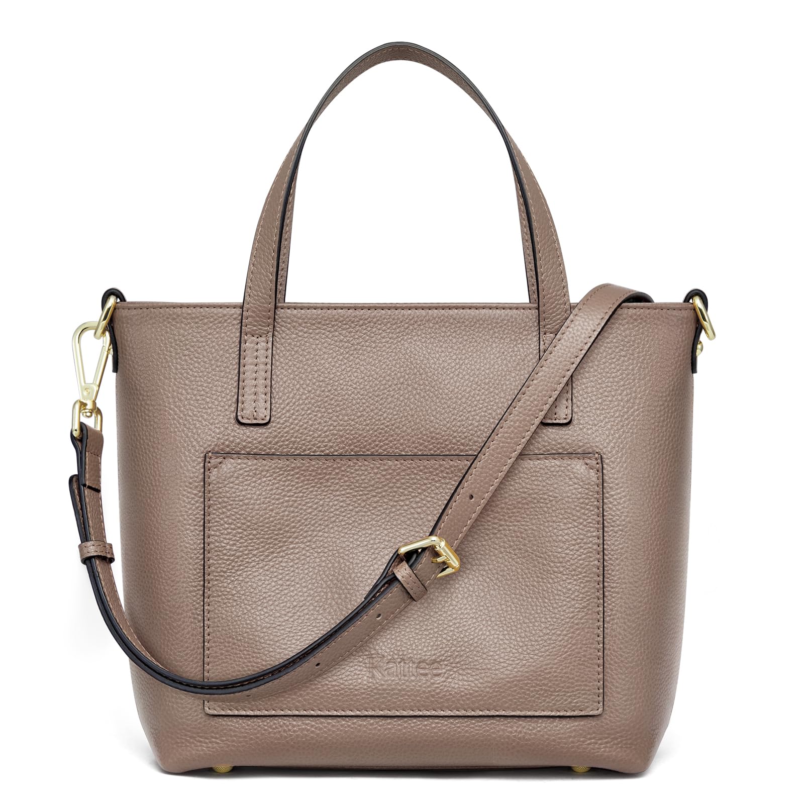 Kattee Soft Leather Tote Bags for Women - Stylish Shoulder Purses & Handbags with Top Handle - Perfect for Work, Travel & Everyday Use