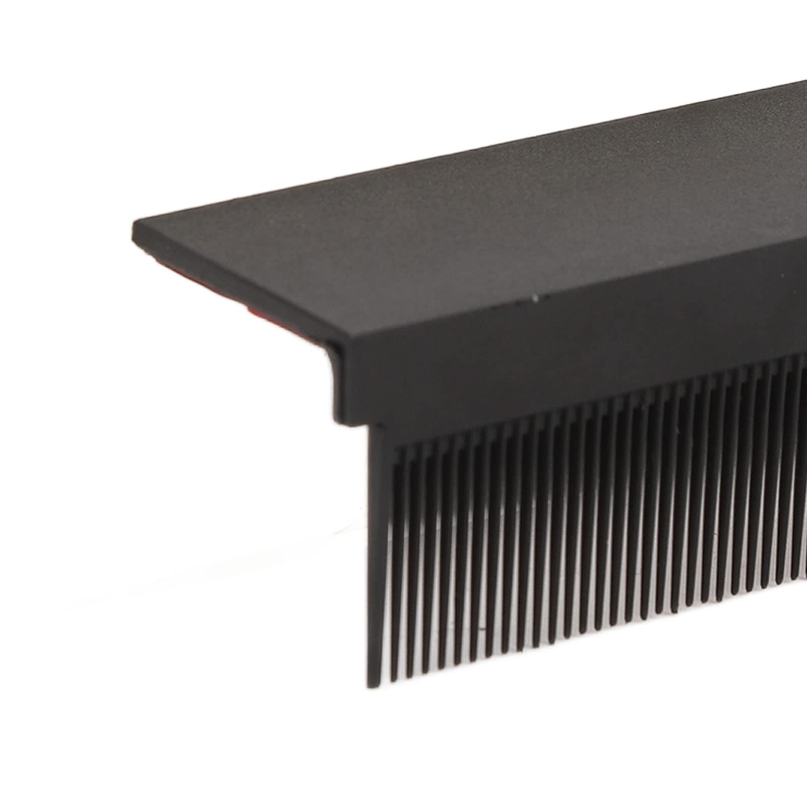 Professional Hair Straightening Comb - Wide Tooth Electric Styling Comb for Smooth & Frizz-Free Hair - Perfect for Home & Salon Use (Black)