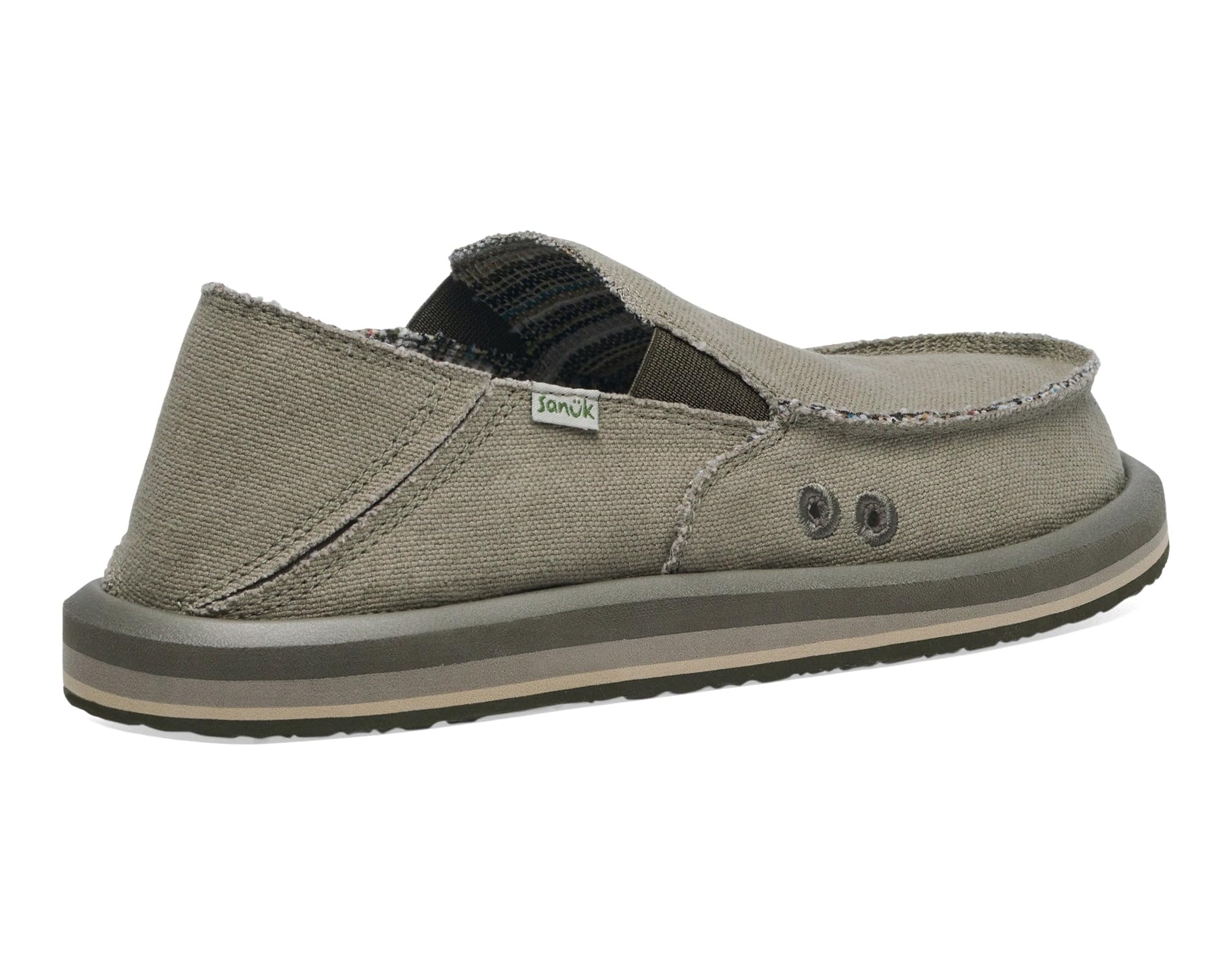 Sanuk Men's Donny Hemp Loafers - Comfortable Slip-On Casual Shoes with Memory Foam Footbed | Eco-Friendly Hemp Material | Perfect for Work, Travel & Everyday Wear