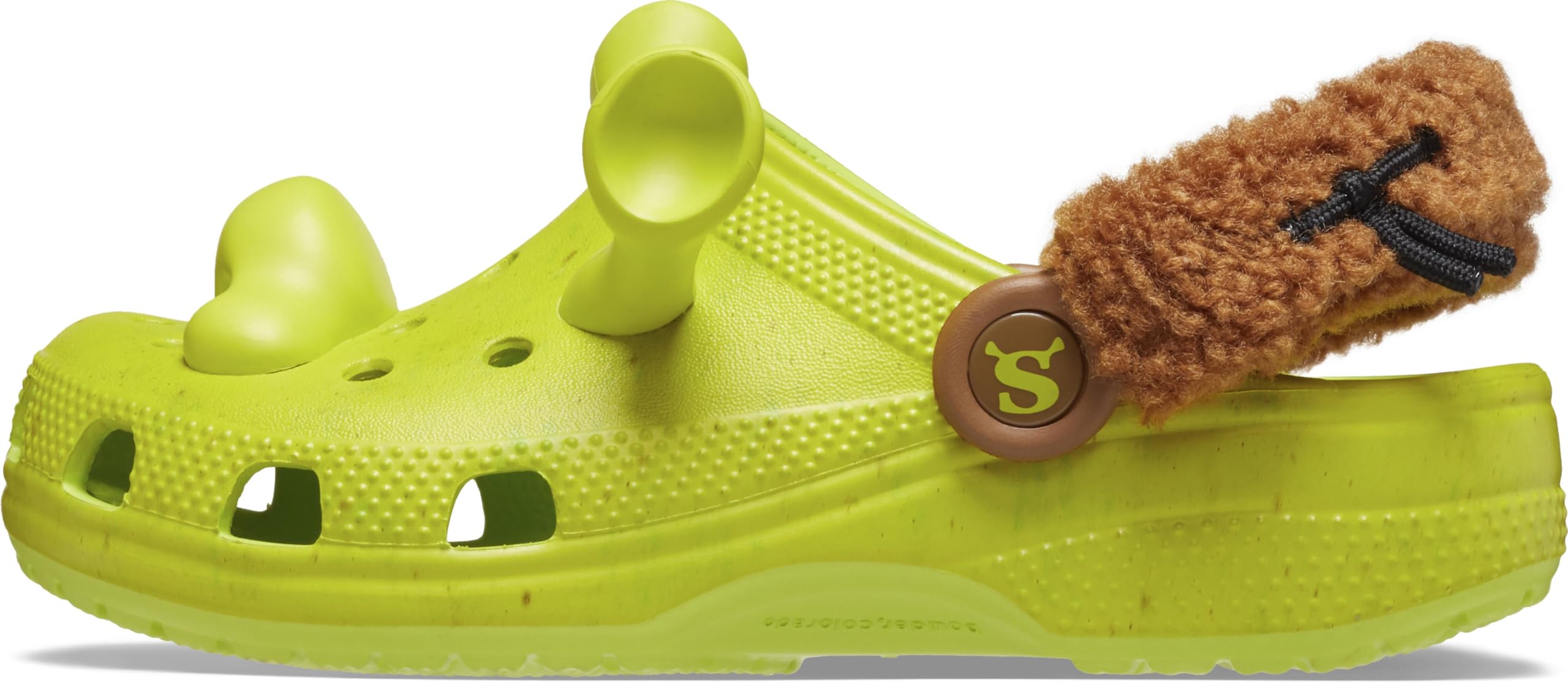 Crocs Kids' Classic Shrek Clog - Lightweight Comfortable Water Shoes for Boys & Girls - Perfect for Pool, Beach, and Outdoor Play