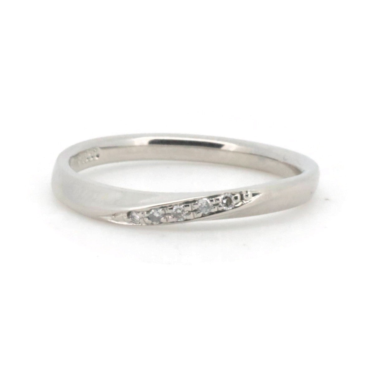 4℃ Diamond PT950 Platinum Ring for Women - Elegant Wedding, Engagement & Anniversary Jewelry Gift
