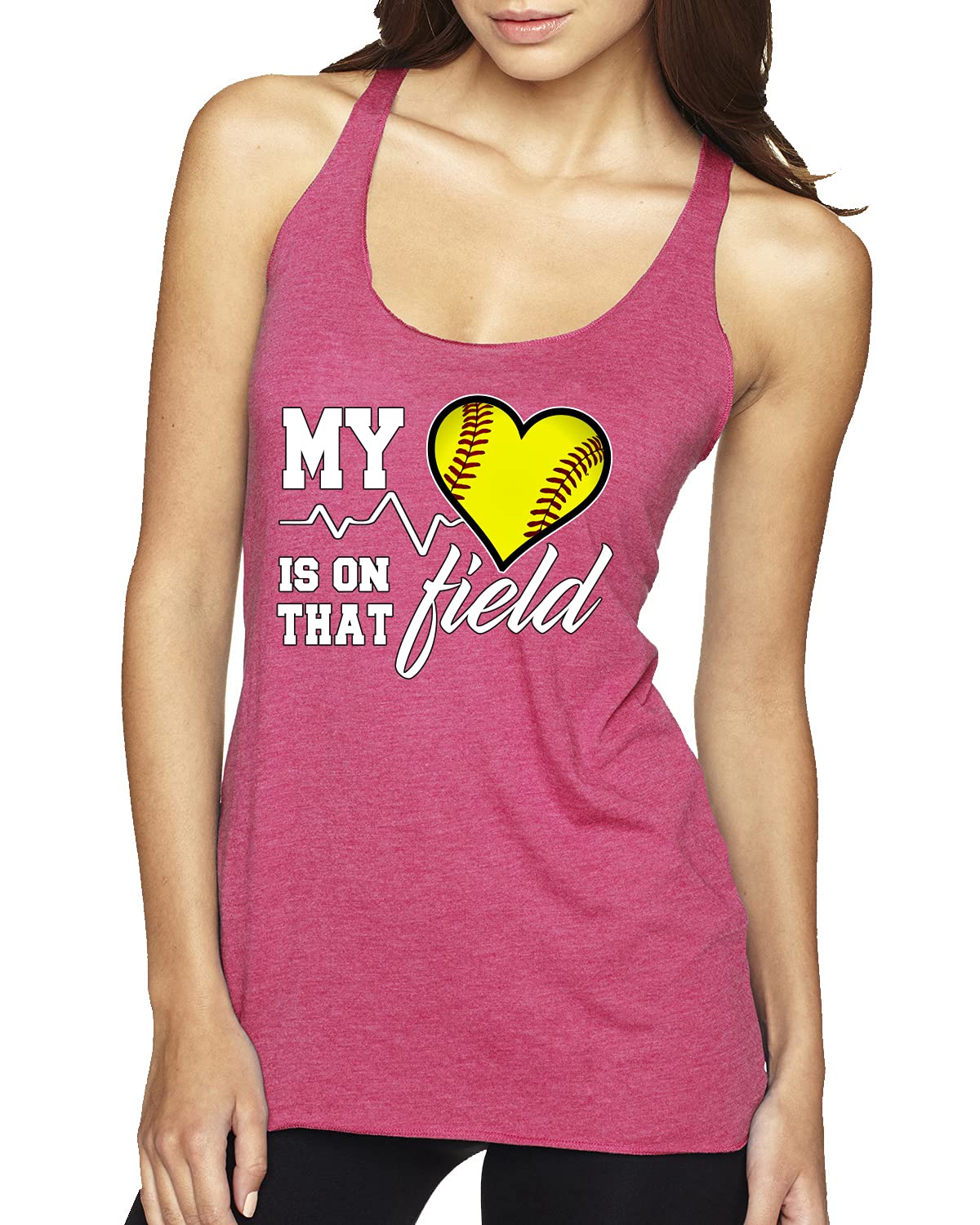 Comfortable Tri-Blend Racerback Tank Top for Tennis & Sports | Breathable Workout Shirt for Women | Perfect for Gym, Running & Active Lifestyle