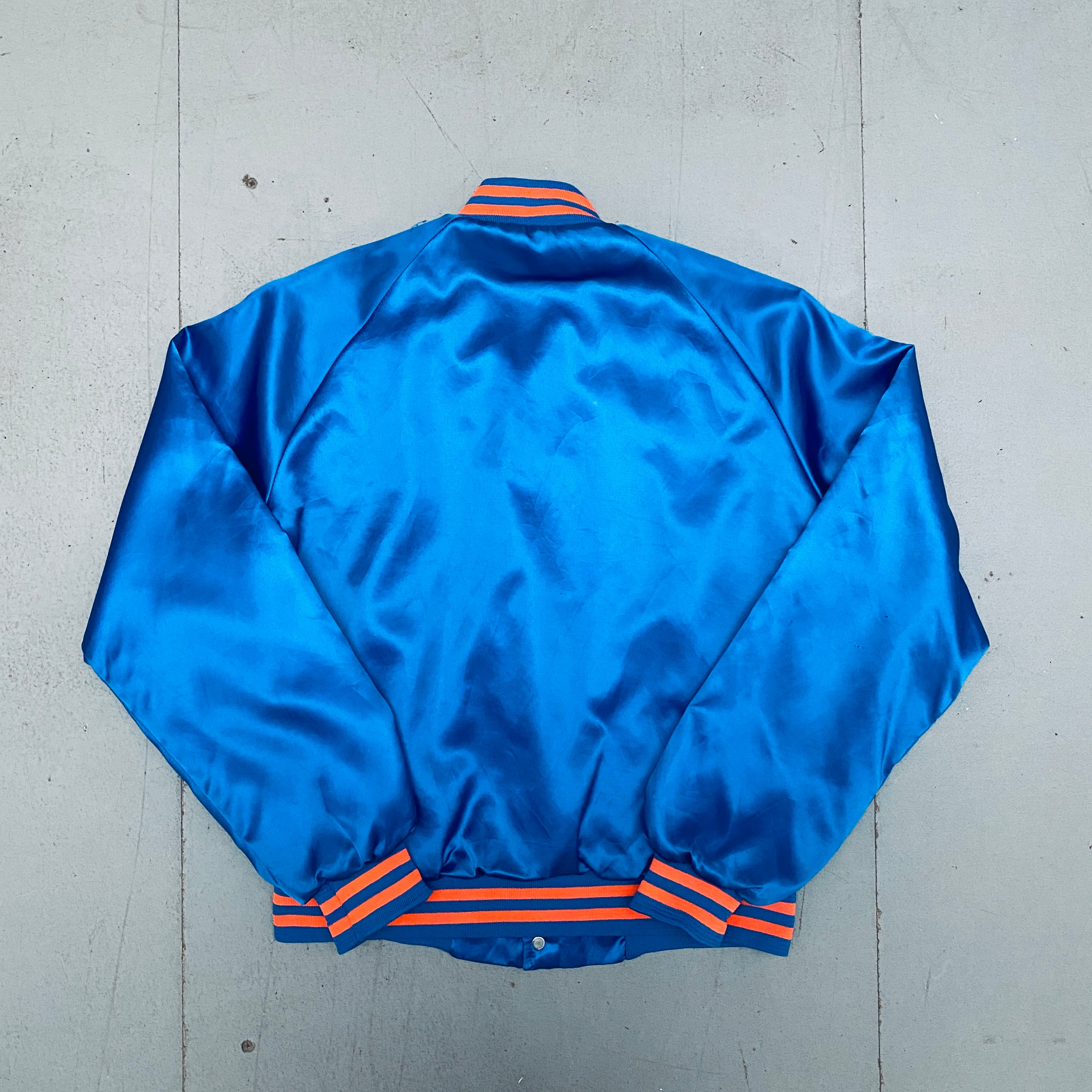 Denver Broncos 1987 AFC Champions Satin Bomber Jacket - Men's & Women's Vintage NFL Jacket (Medium/Large) - Perfect for Game Day, Tailgating & Broncos Fan Gifts