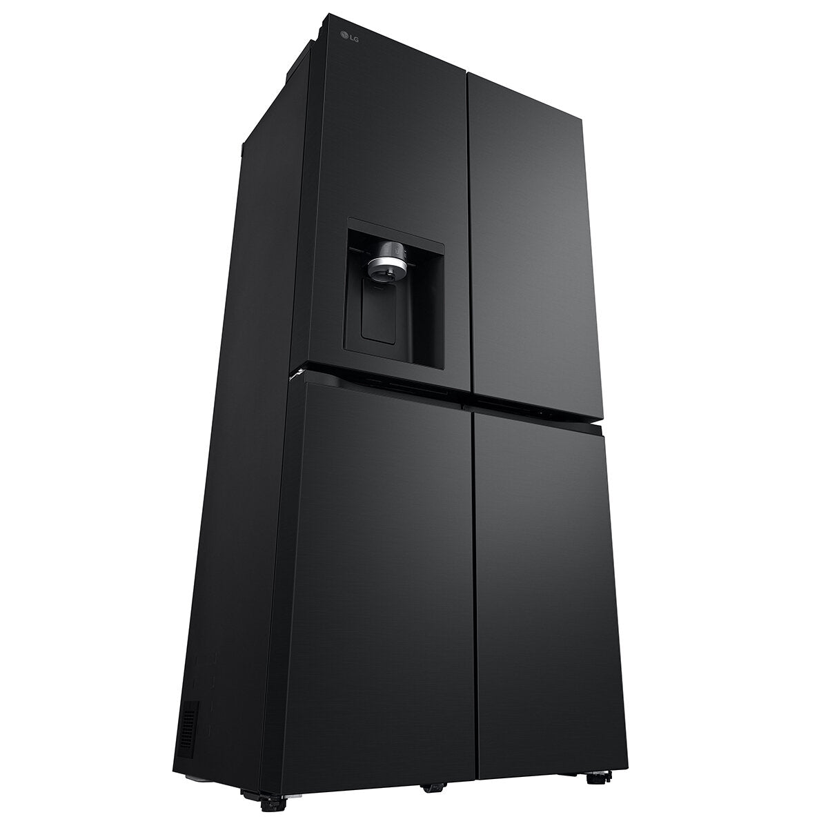 LG 508L French Door Refrigerator with Slim Non-Plumbed Ice and Water Dispenser - Matte Black (GF-LN500MBL) | Energy Efficient, Spacious Design for Modern Kitchens & Entertaining