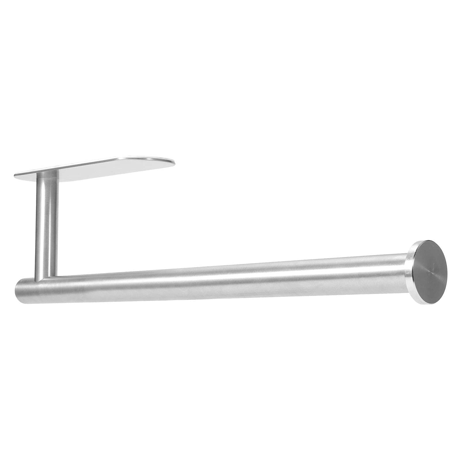 Stainless Steel Self Adhesive Paper Towel Holder - Wall Mount Tissue Roll Rack for Bathroom, Kitchen, Hotel & Home Use - Durable & Space-Saving Design for Easy Access to Paper Towels & Toilet Paper