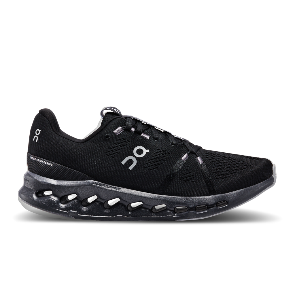 Men's Cloudsurfer Running Shoes - All Black | Lightweight & Cushioned for Jogging, Gym Workouts & Daily Wear