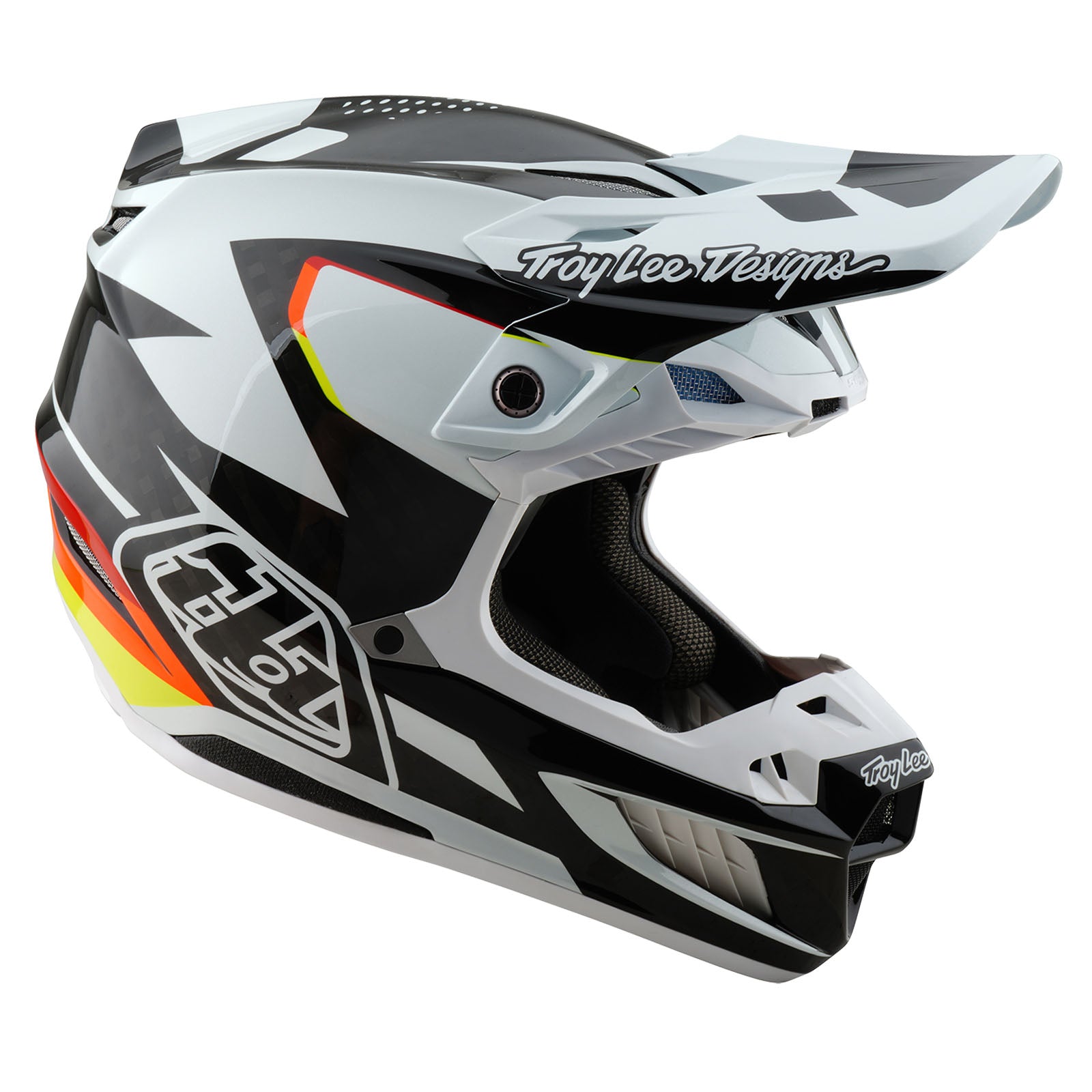 SE5 Carbon Fiber Motorcycle Helmet - Optic Black - Lightweight & Durable Full Face Helmet for Racing & Street Riding - DOT & ECE Certified
