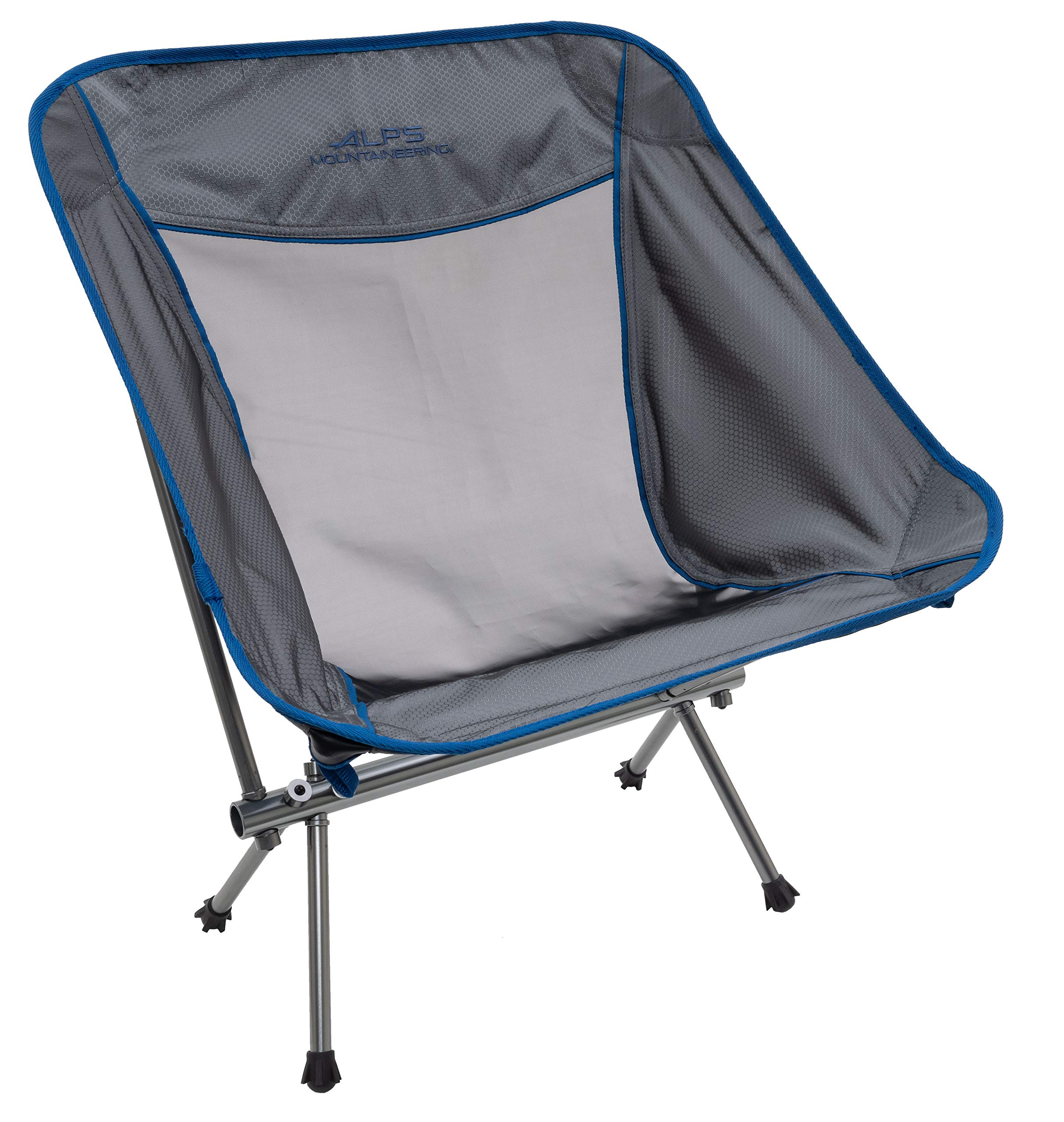 ALPS Mountaineering Dash Chair - Lightweight Portable Folding Camping Chair for Outdoor Adventures, Hiking, Backpacking & Beach - Deep Sea/Charcoal - Perfect for Camping, Picnics, Fishing & Tailgating