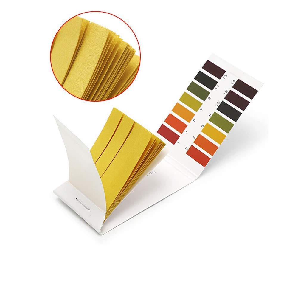 AASTIK SALES pH Test Strips 1-14, 4 Pack - Litmus Paper for Water, Soil, Aquarium & Pool Testing | Accurate pH Level Indicator for Home, Lab & Science Experiments