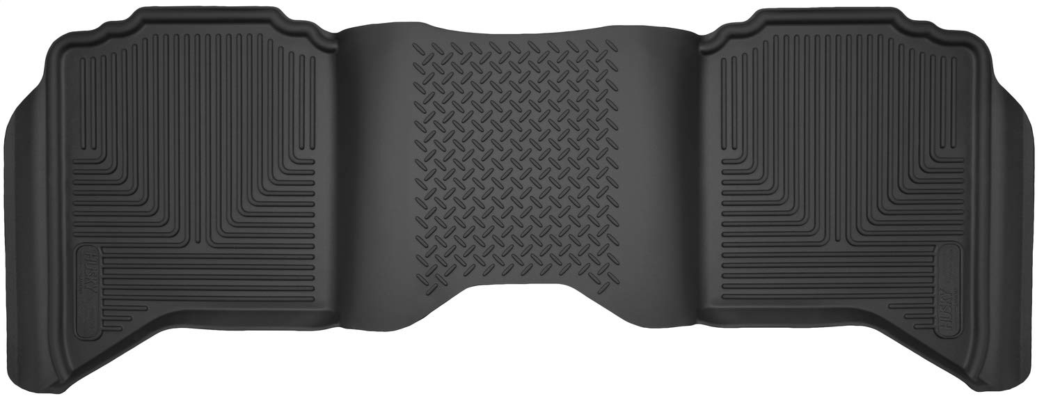 Husky Liners X-act Contour Series 2nd Seat Floor Liner - Black (53601) | Perfect Fit for 2009-2021 Dodge Ram 1500 Crew Cab & 2010-2018 Dodge Ram 2500/3500 Crew Cab | Heavy Duty Protection Against Dirt, Mud & Spills | Truck Accessories for Work & Outdoor Adventures