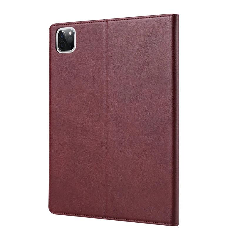 2024 iPad Pro 11-inch with Leather Flip Case - Business Folio Stand with Card Slot | Perfect for Office Work, Travel & Digital Note-Taking