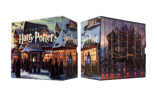Harry Potter Complete Book Series Special Edition Boxed Set - 7 Books Collection with Hardcover - Perfect Gift for Fantasy Lovers & Book Collectors - Great for Reading, Gifting, and Displaying in Home Library