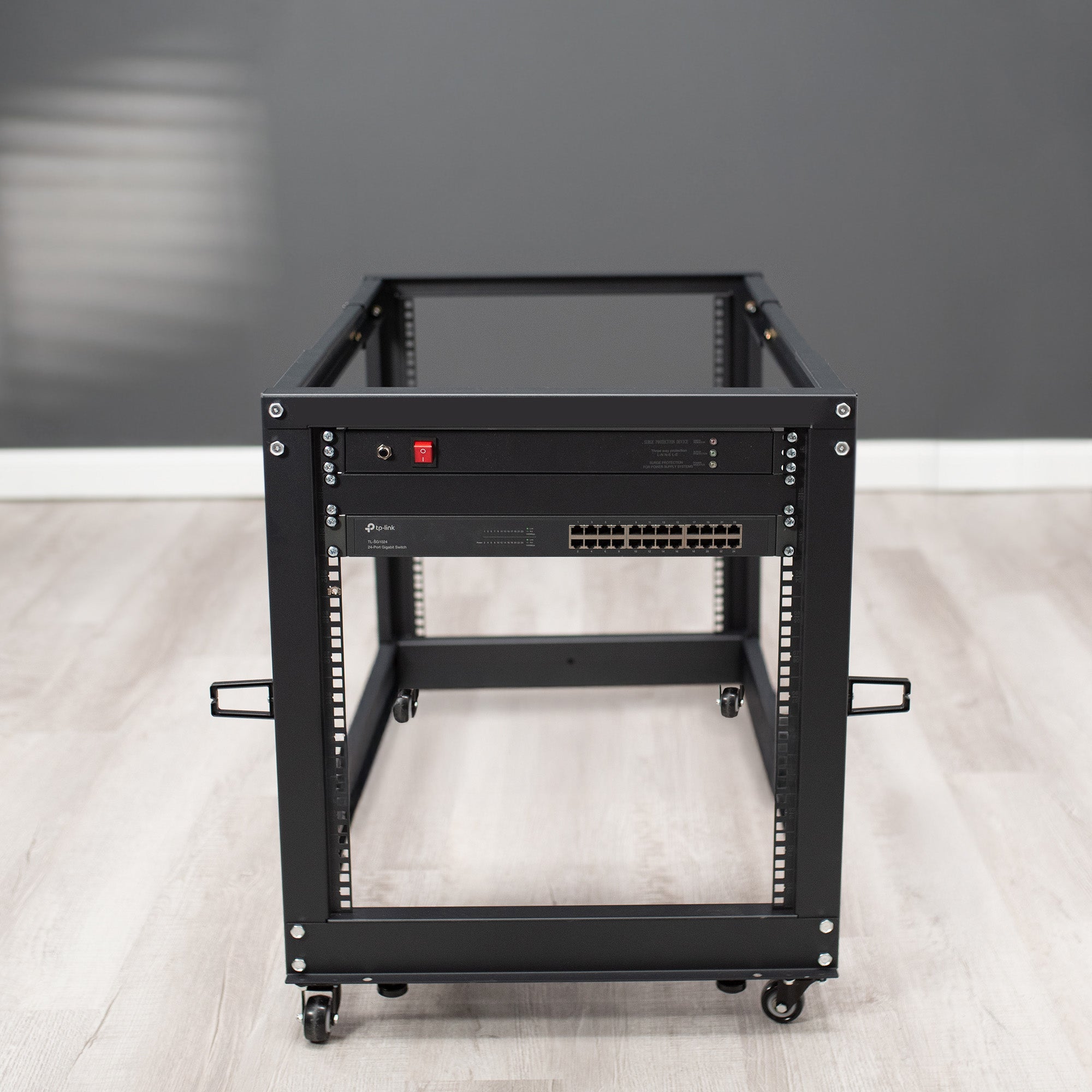 Freestanding Open Frame Server Rack - Heavy Duty 19