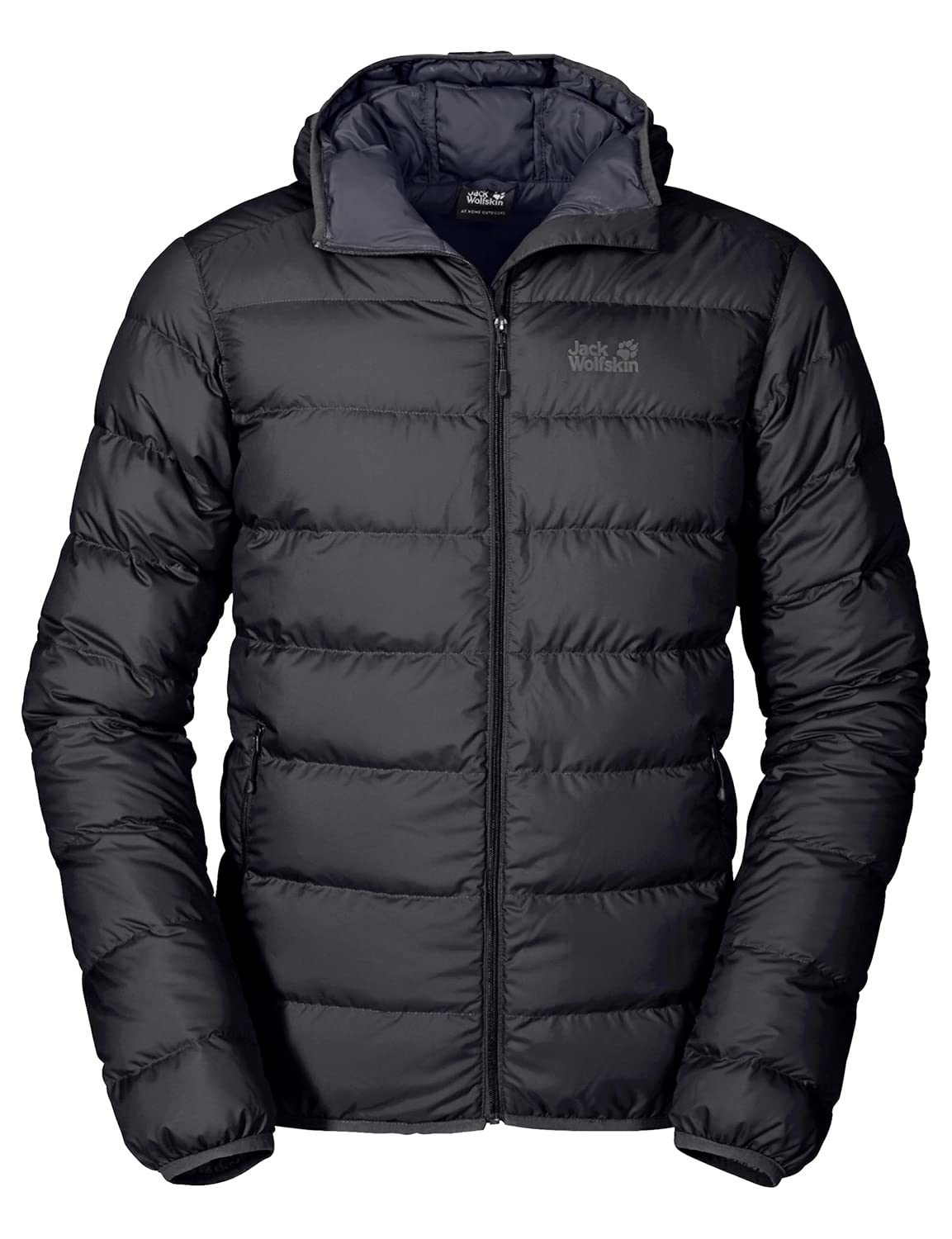 Jack Wolfskin Helium Men's Lightweight Waterproof Hiking Jacket - Windproof Outdoor Raincoat for Camping, Trekking & Travel