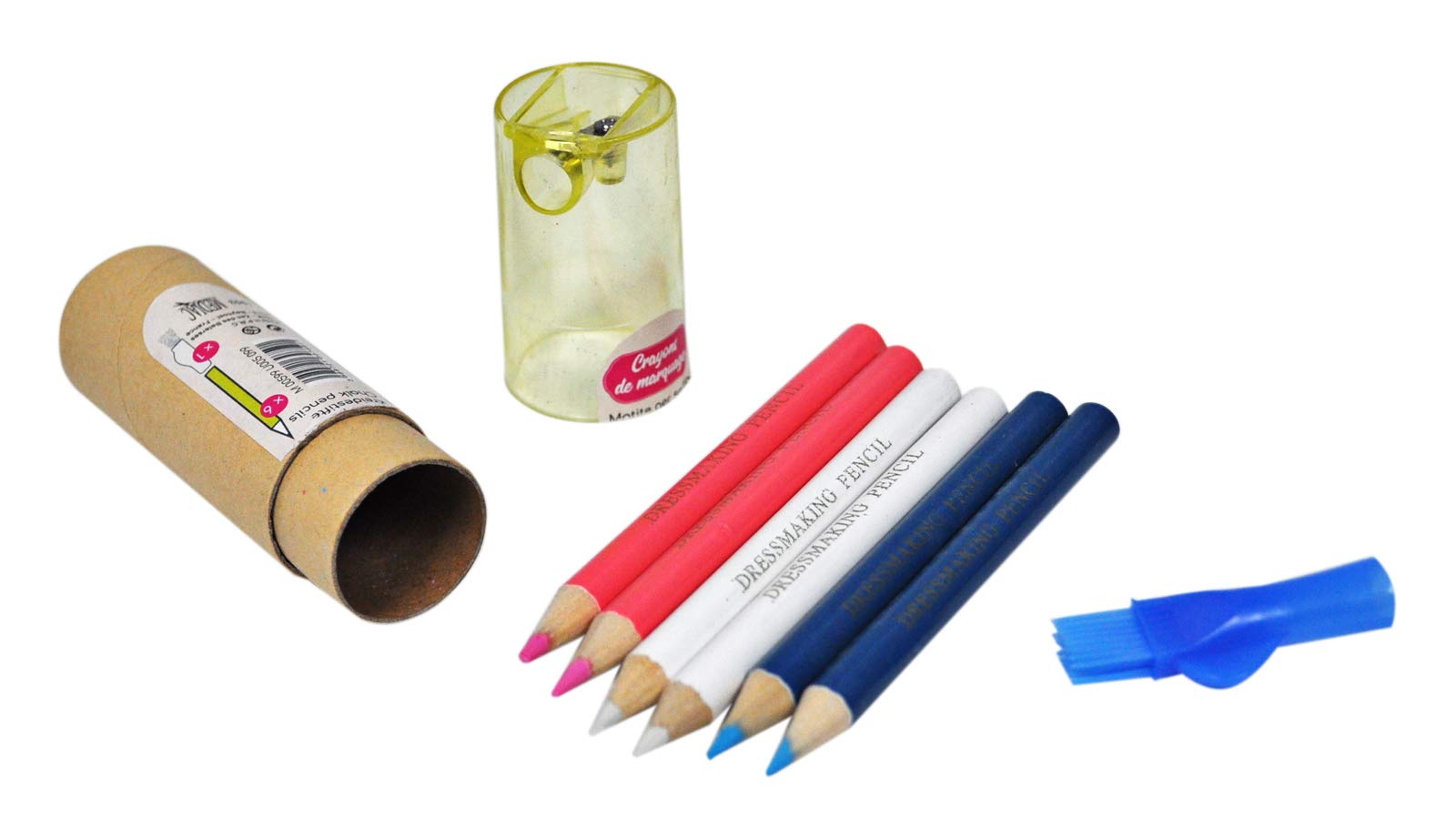Professional Dressmaking Chalk Pencil Set - 10pcs Tailor's Marking Tools for Sewing, Quilting & Fabric Crafts | Perfect for DIY Costumes, Fashion Design & Alterations