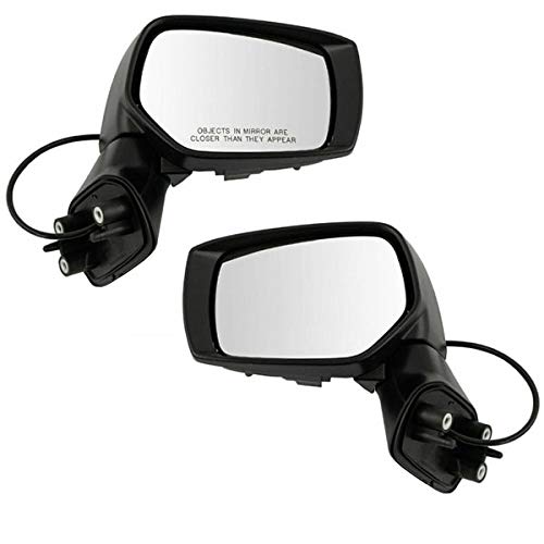 Power Side View Mirror Set for 2015-2017 Subaru Legacy & Outback - Replacement Pair with Power Adjustment | Perfect for Parking Assistance & Blind Spot Visibility