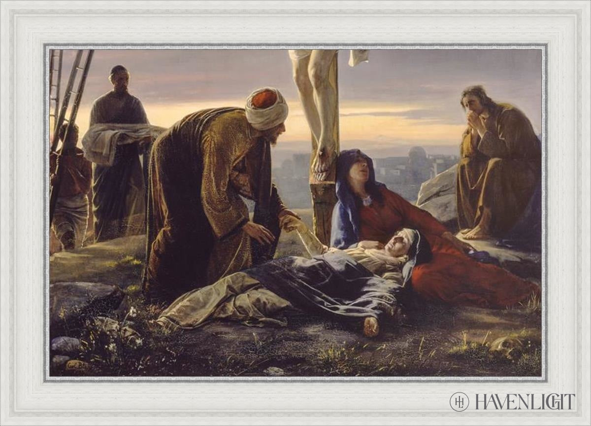Cross By Carl Bloch - Elegant Christian Wall Art for Home & Church Decor - Perfect for Gifts, Prayer Rooms & Religious Inspirations
