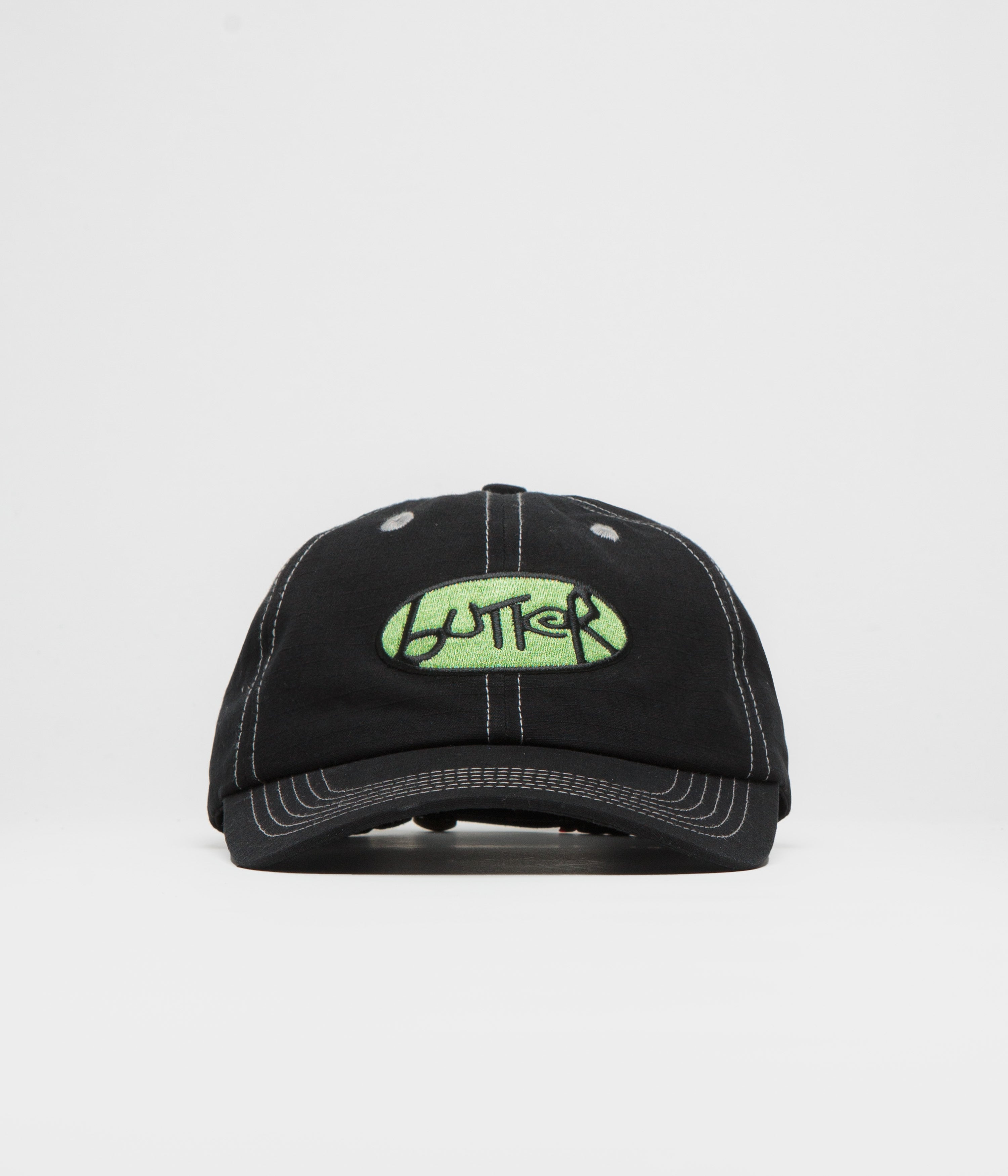 Butter Goods Abseil Cap - Black | Stylish & Durable Baseball Hat for Men & Women | Perfect for Outdoor Activities, Hiking, and Casual Wear